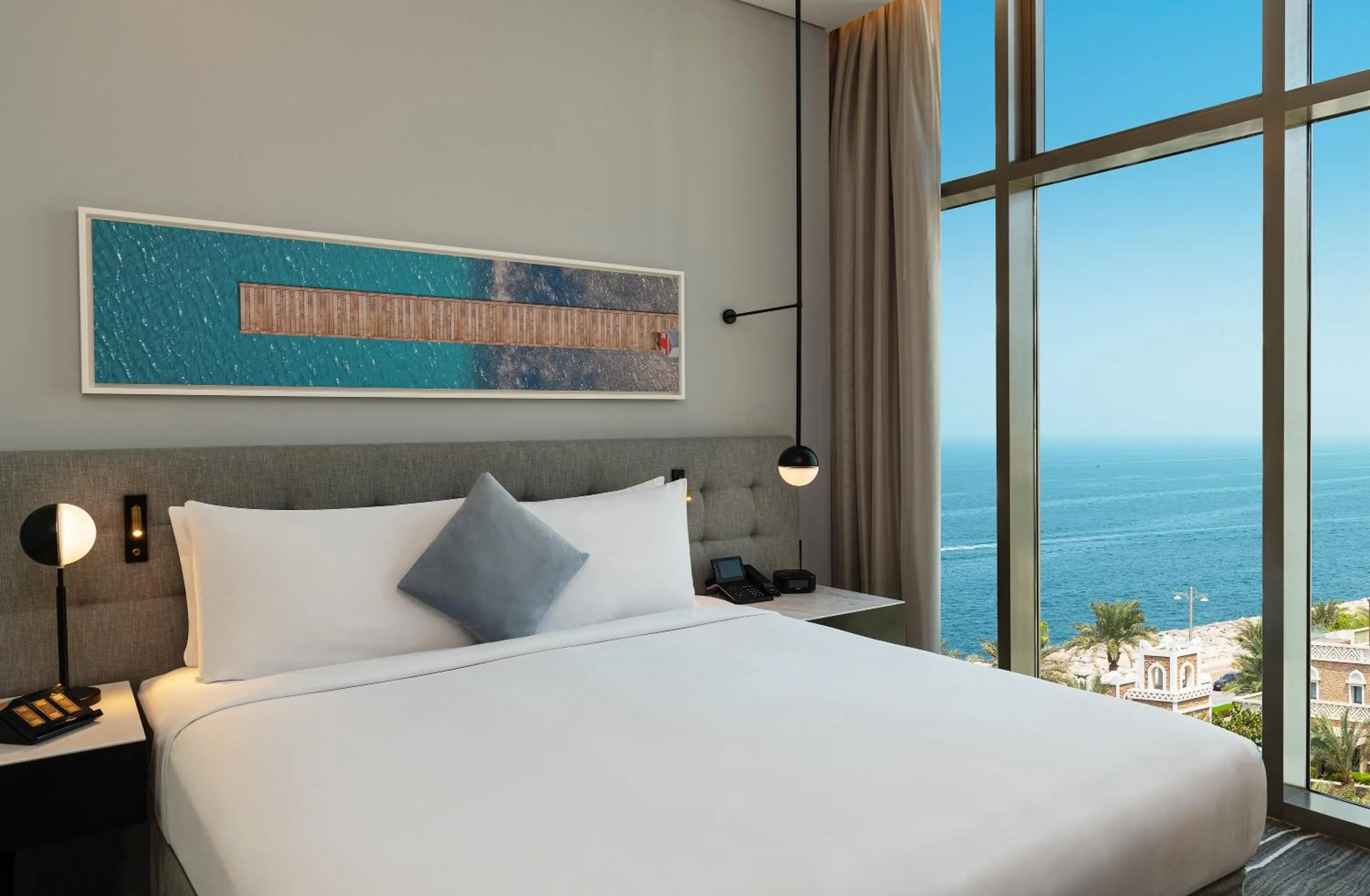 Photo of the whole room, Bed in Th8 Palm Dubai Beach Resort, Vignette Collection by IHG