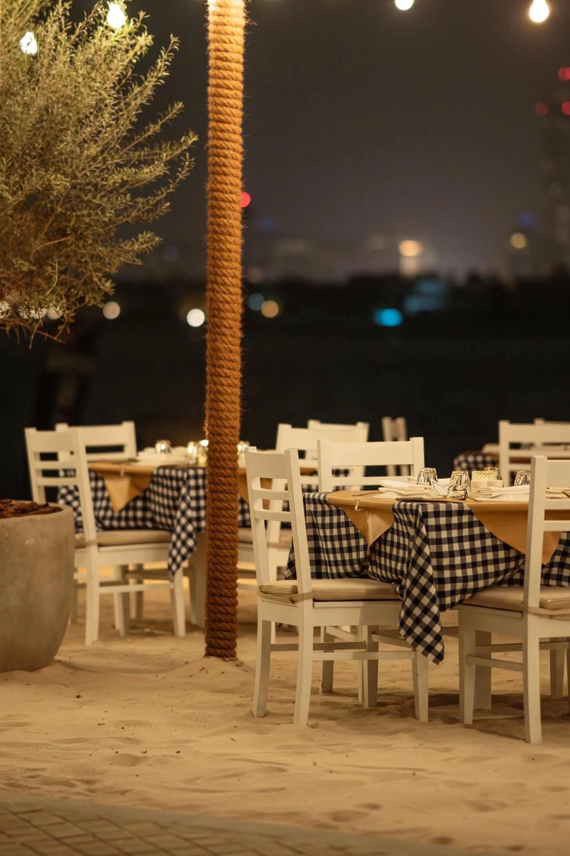 Patio in Th8 Palm Dubai Beach Resort, Vignette Collection by IHG
