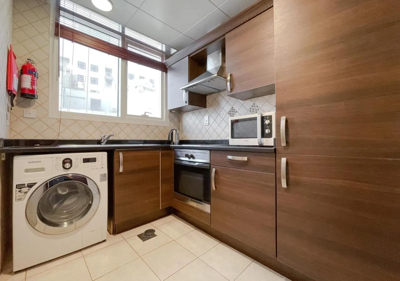 Kitchen or kitchenette in City Stay Residences - Serviced Apartments Al Barsha