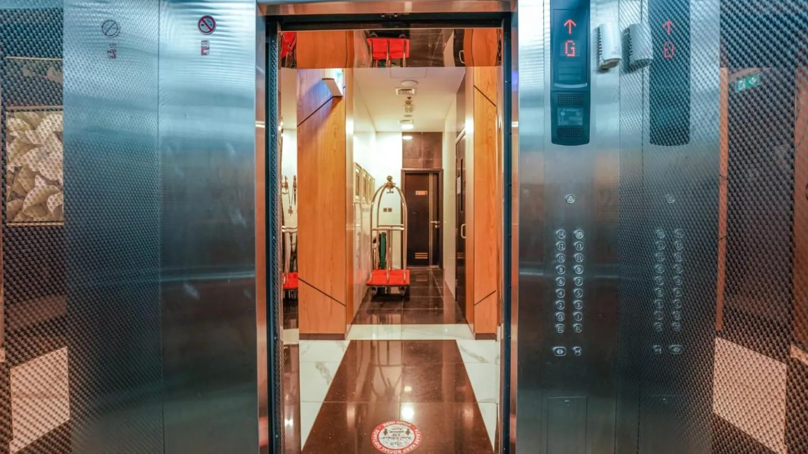 elevator in City Stay Residences - Serviced Apartments Al Barsha