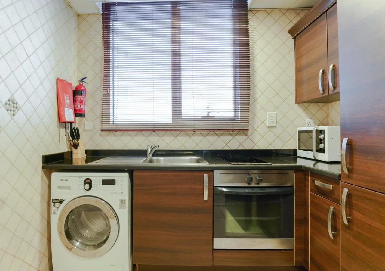Kitchen or kitchenette in City Stay Residences - Serviced Apartments Al Barsha