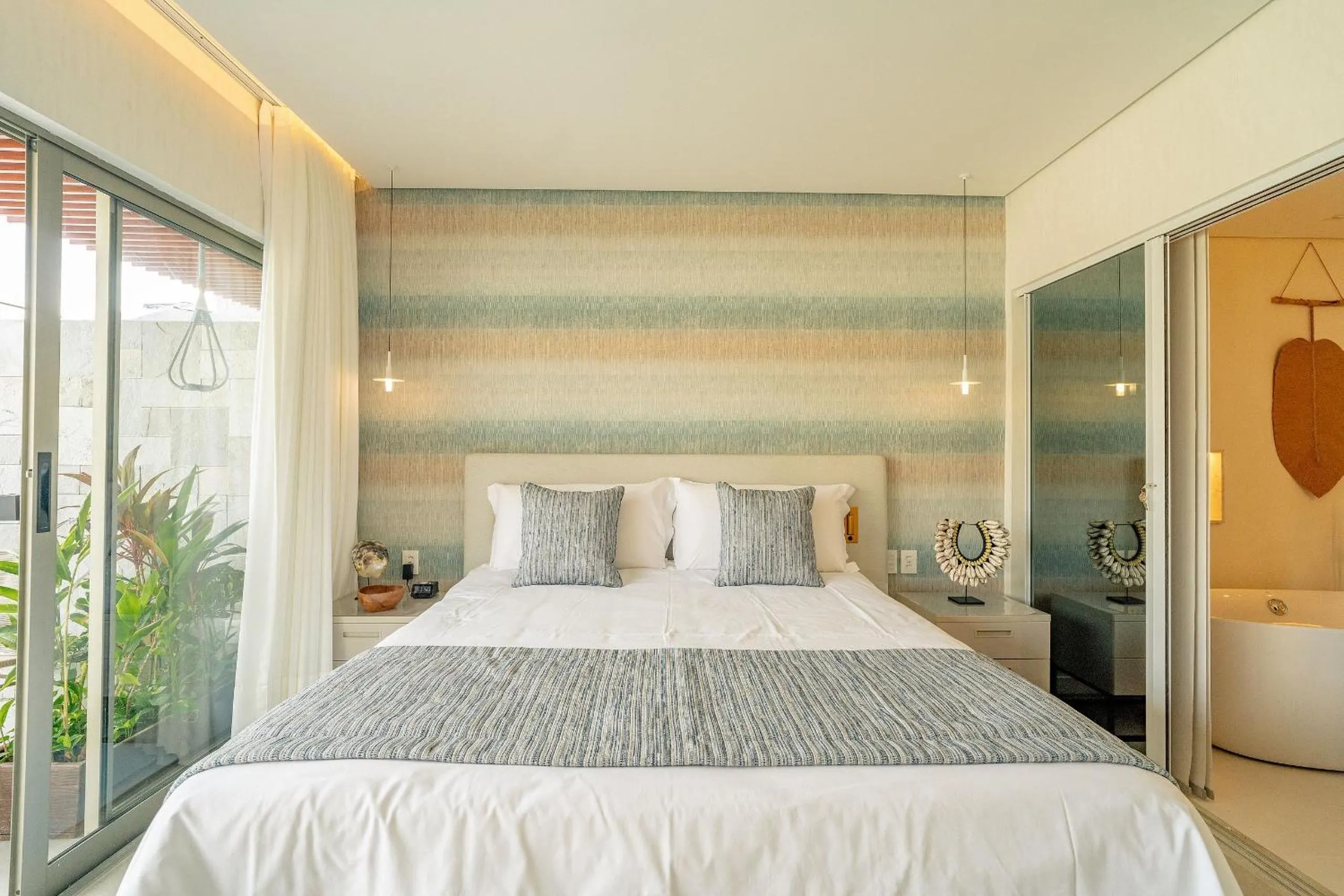 Bed in île de Pipa - Ma Plage Hotel