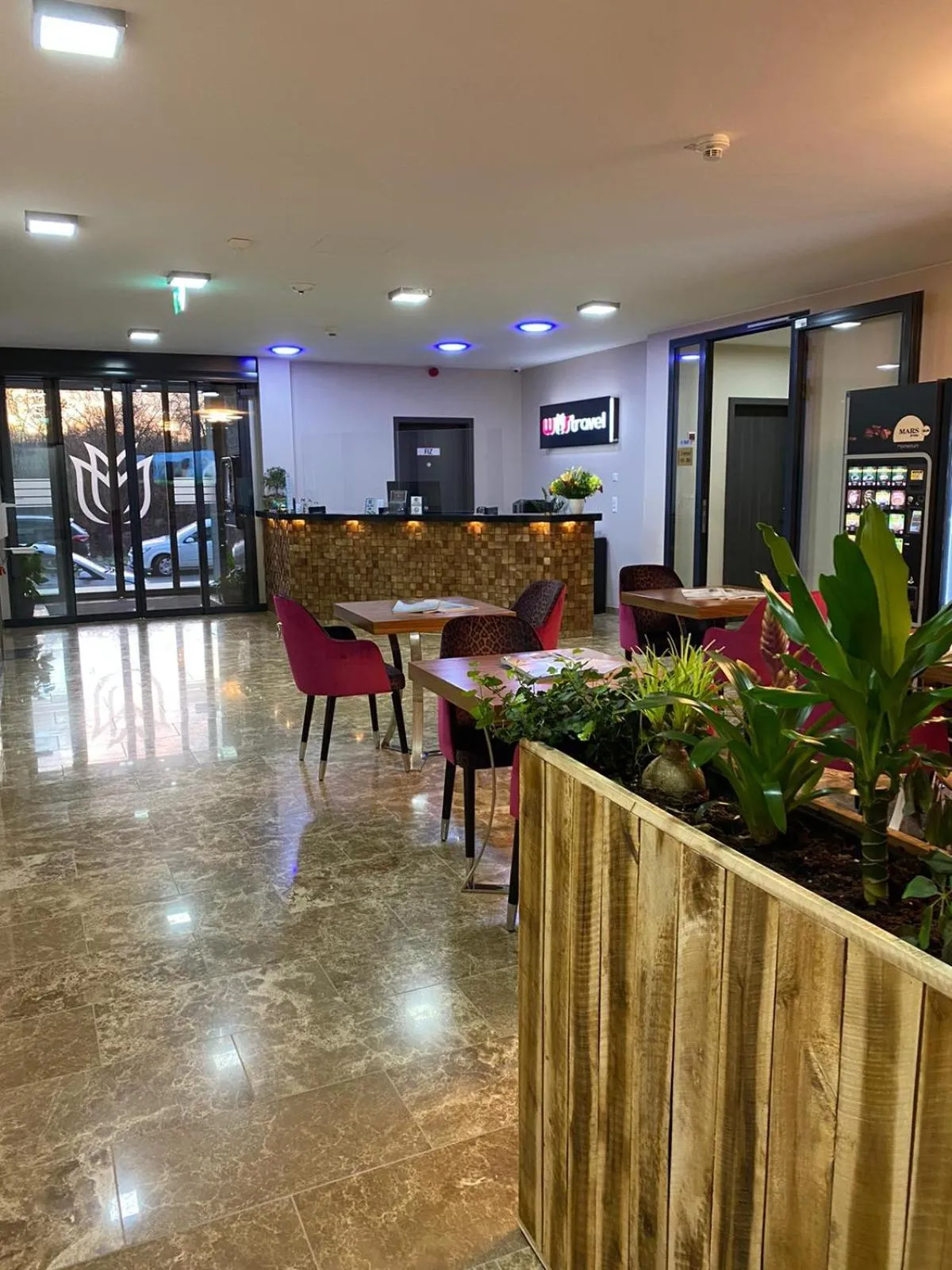 Lobby or reception in Work & Sleep Boardinghouse Mannheim