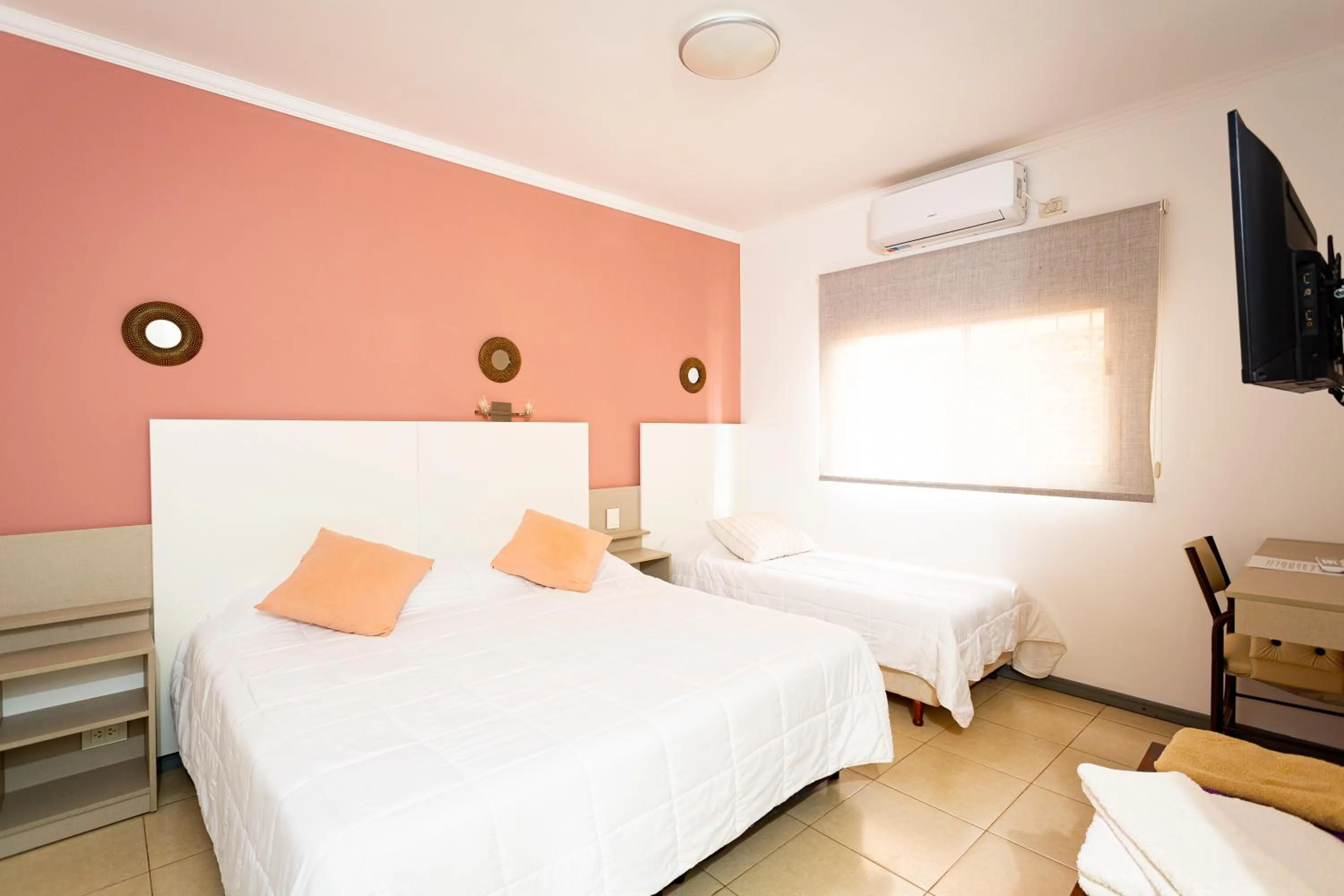 Bed in Hotel Cuesta de Miranda