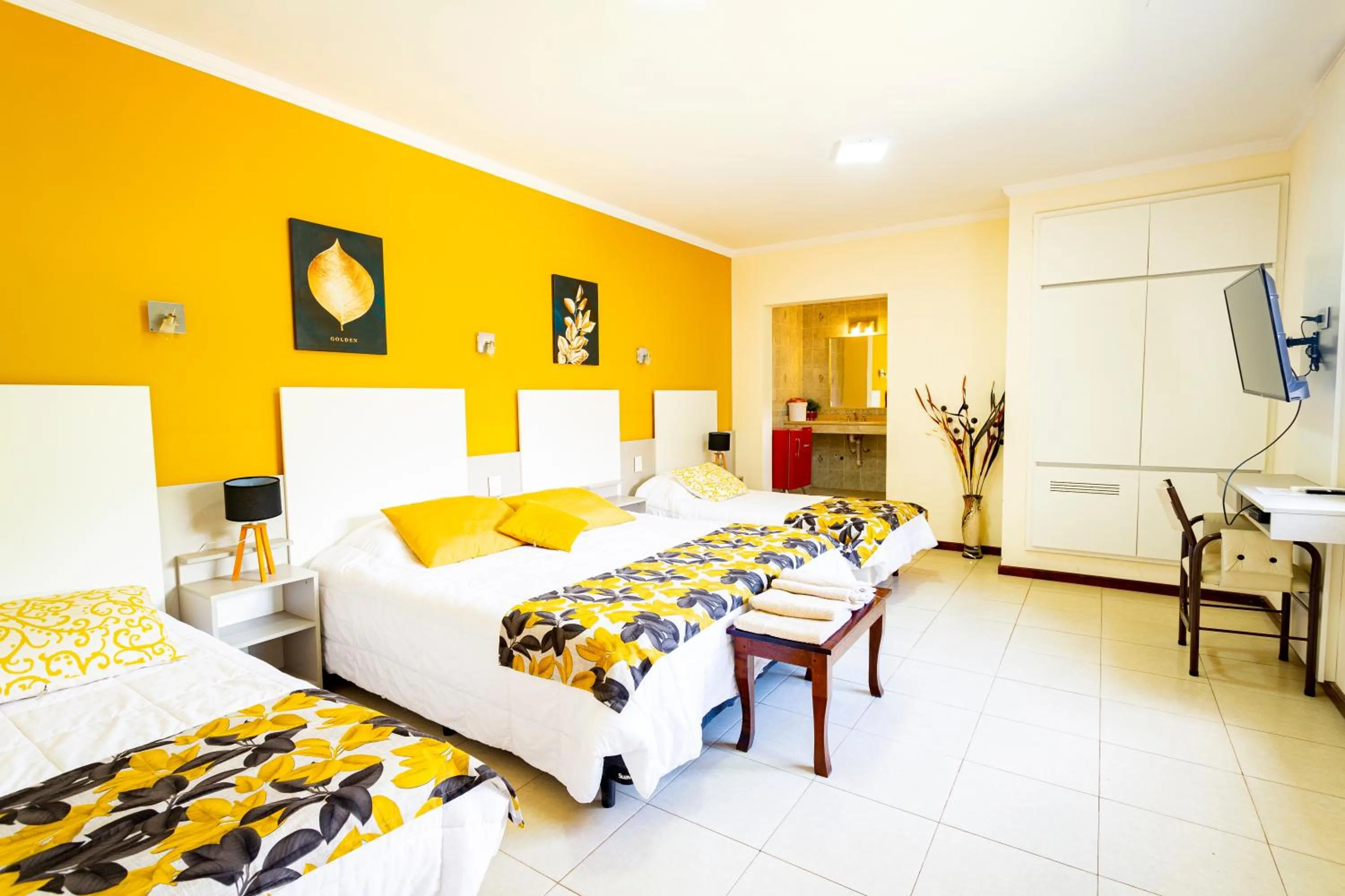 Bed in Hotel Cuesta de Miranda