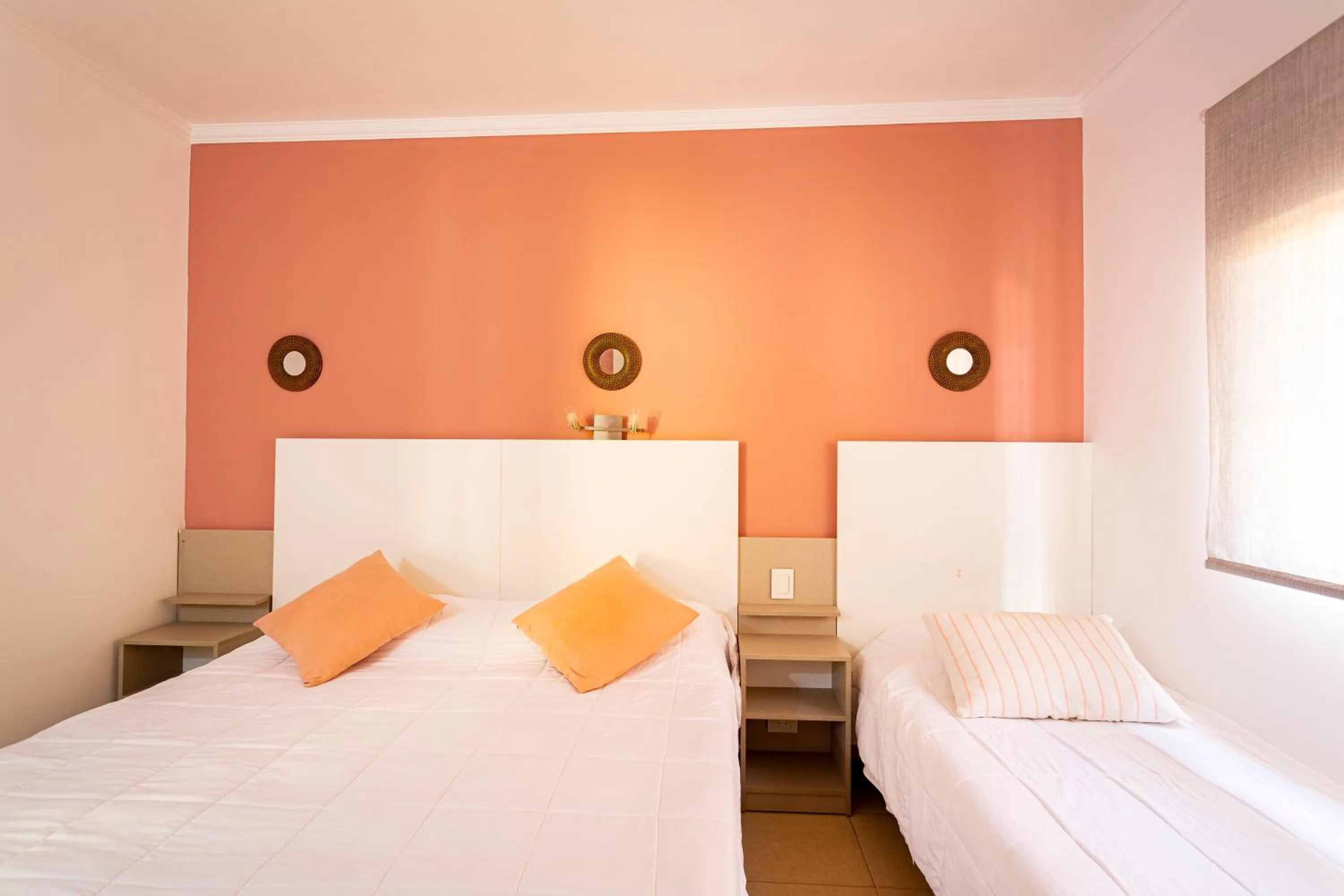 Bed in Hotel Cuesta de Miranda