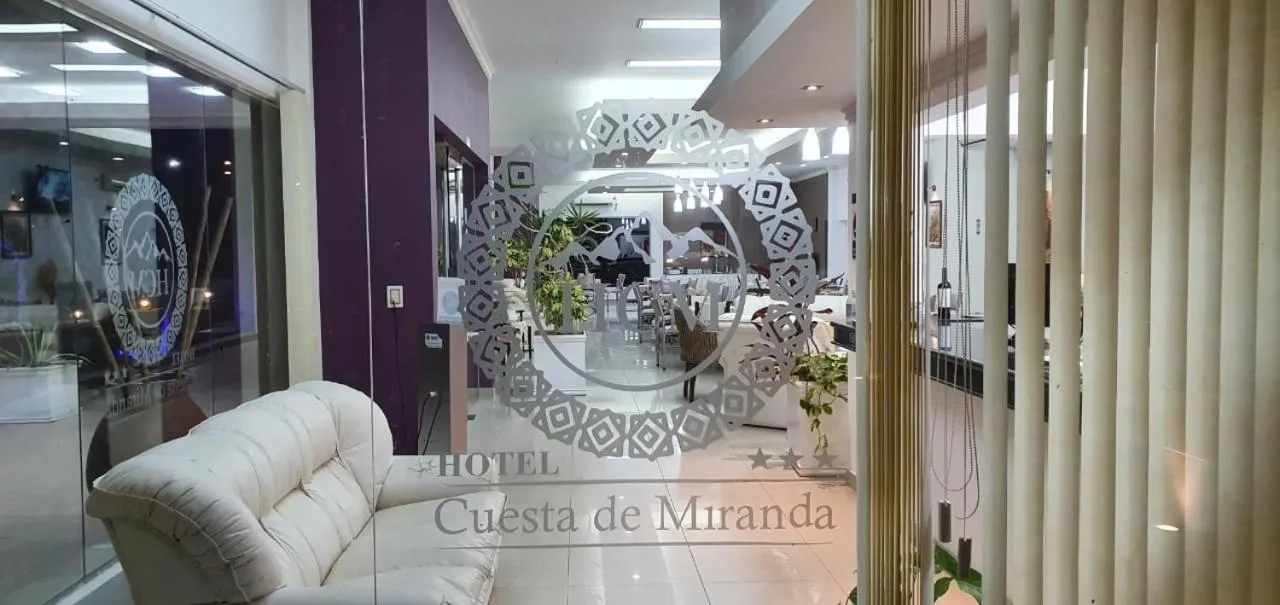 Lobby or reception in Hotel Cuesta de Miranda