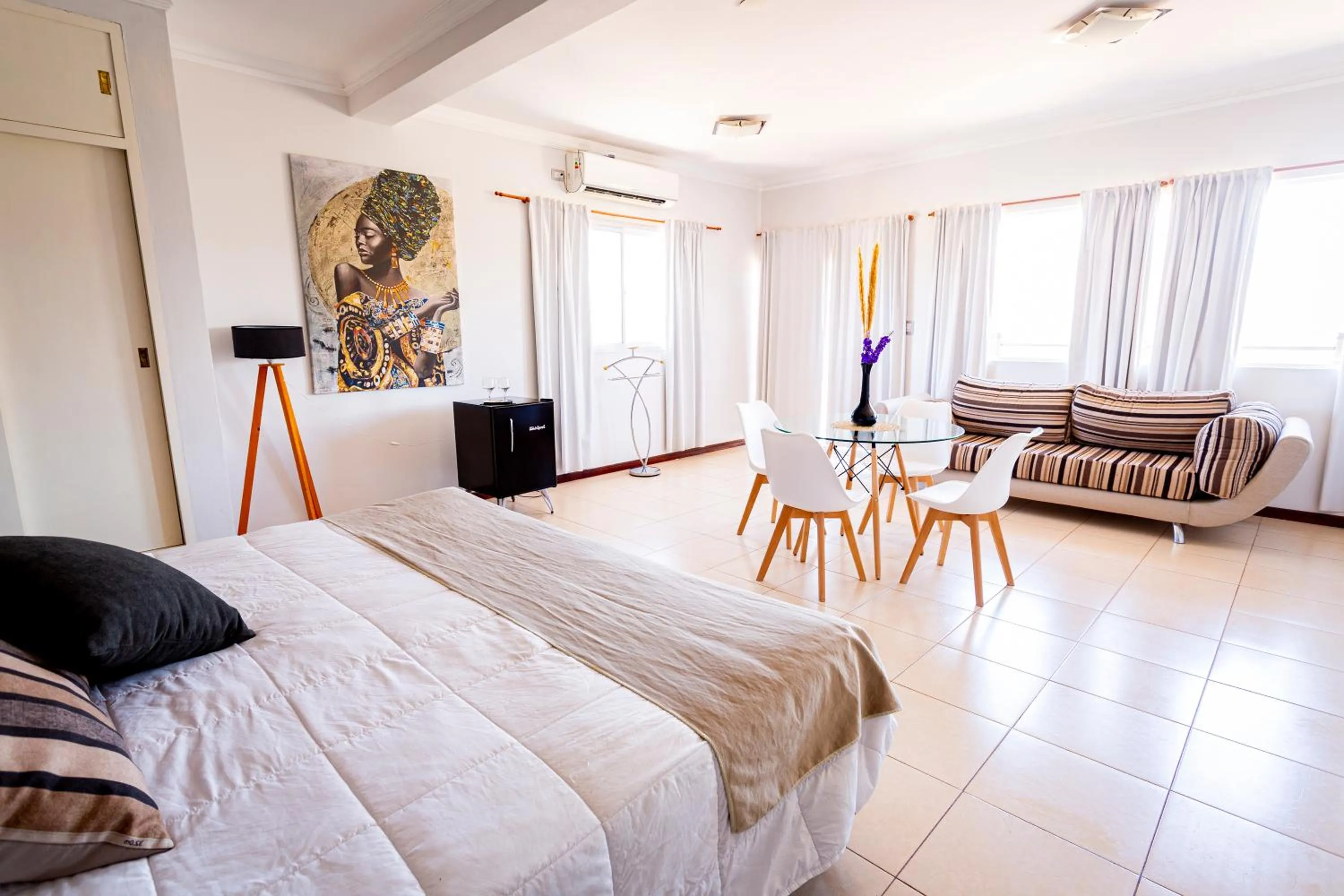 Bed in Hotel Cuesta de Miranda