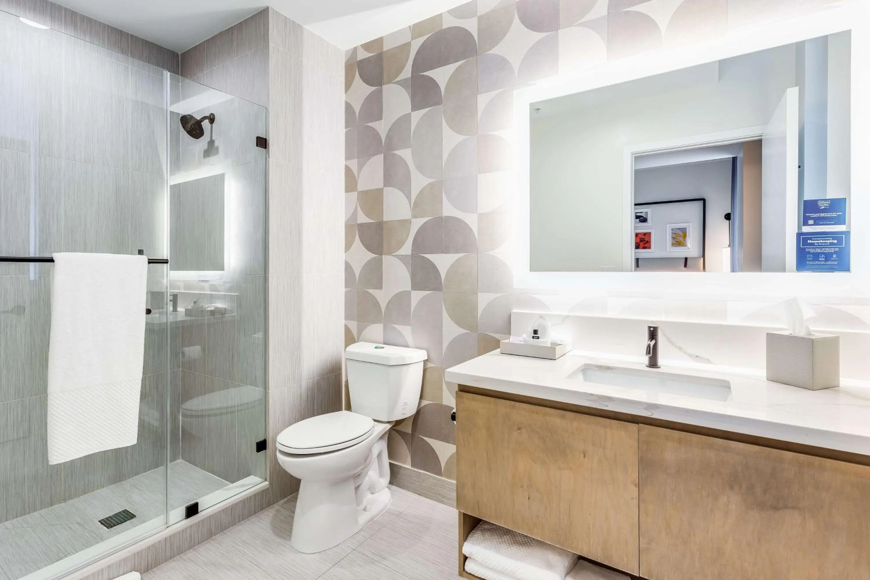 Bathroom in SERENA Hotel Aventura Miami, Tapestry Collection by Hilton