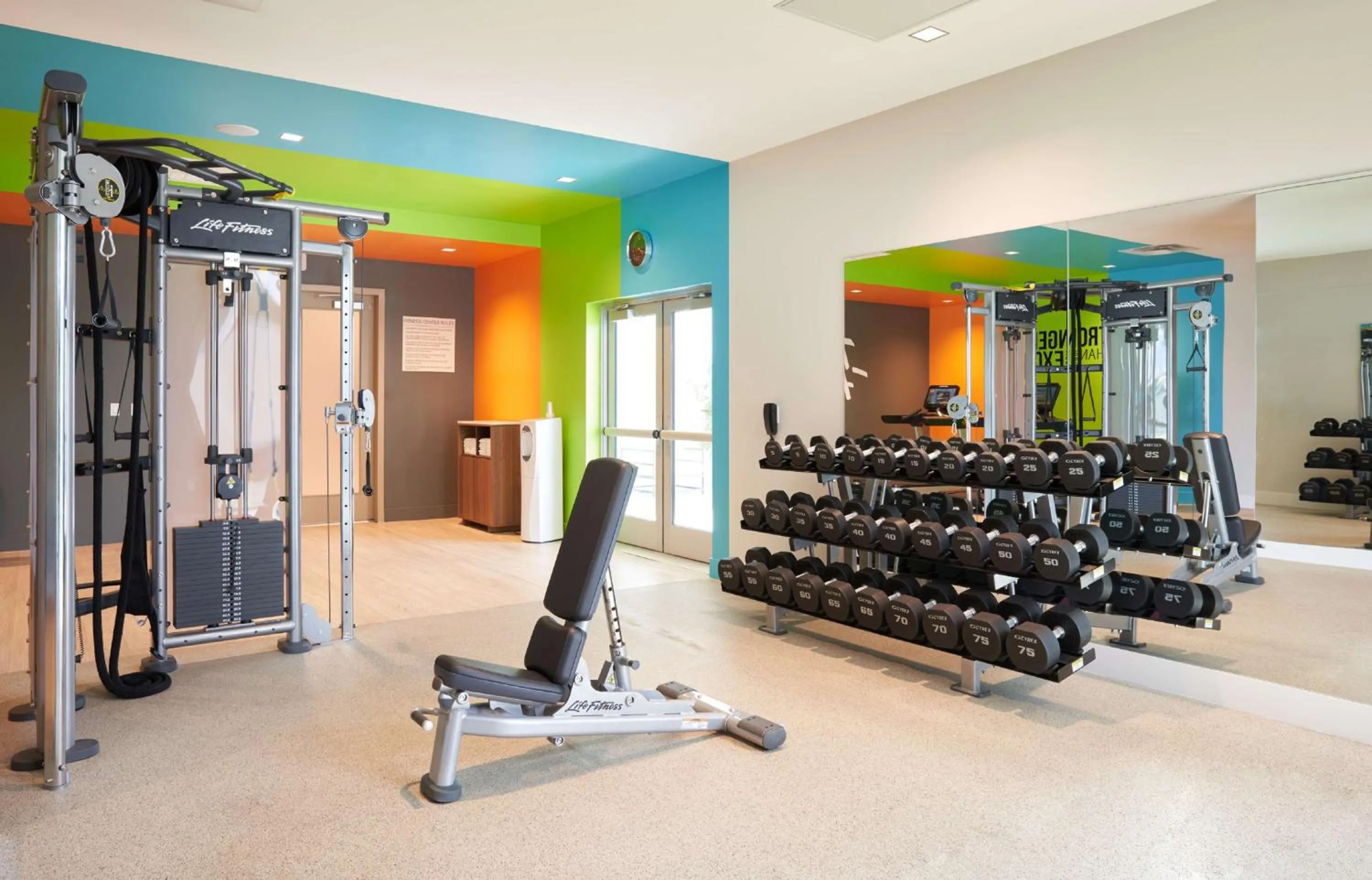 Fitness centre/facilities in SERENA Hotel Aventura Miami, Tapestry Collection by Hilton