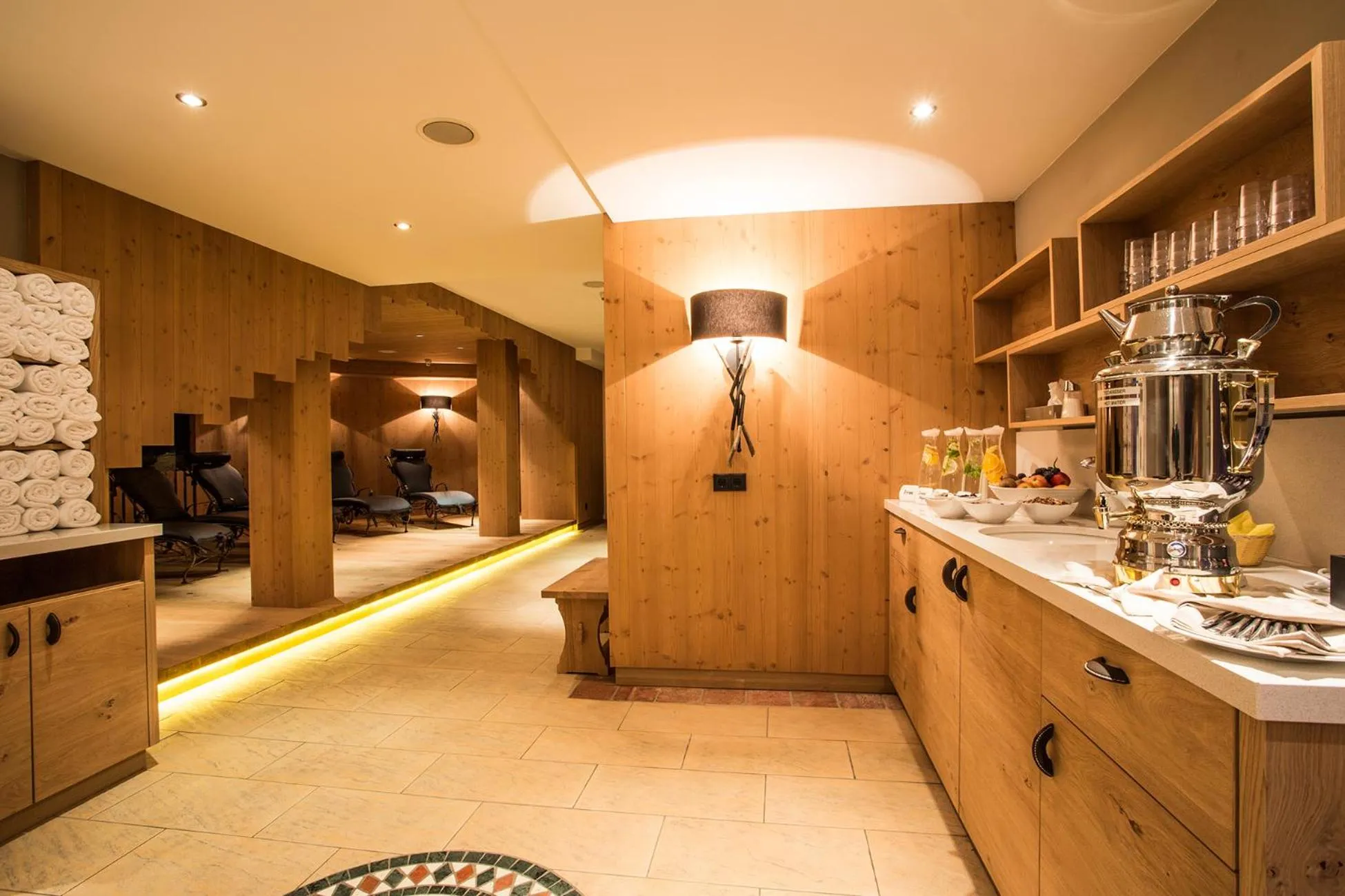 Sauna in Hotel Valentin