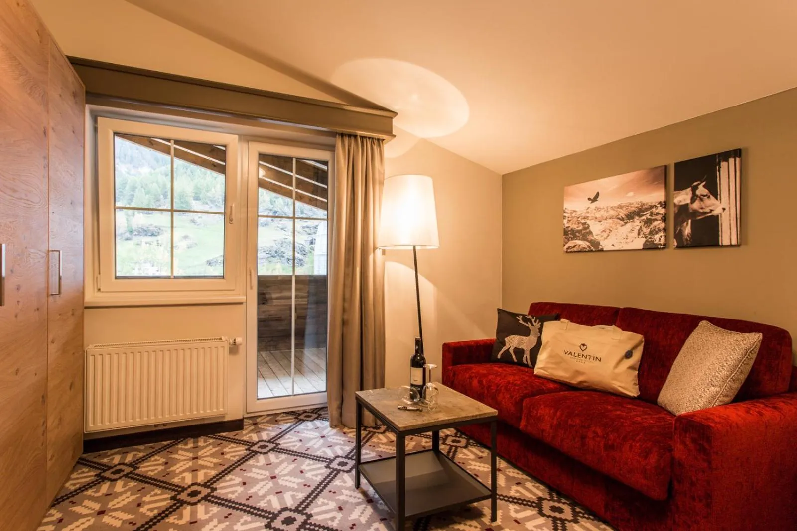 Living room in Hotel Valentin