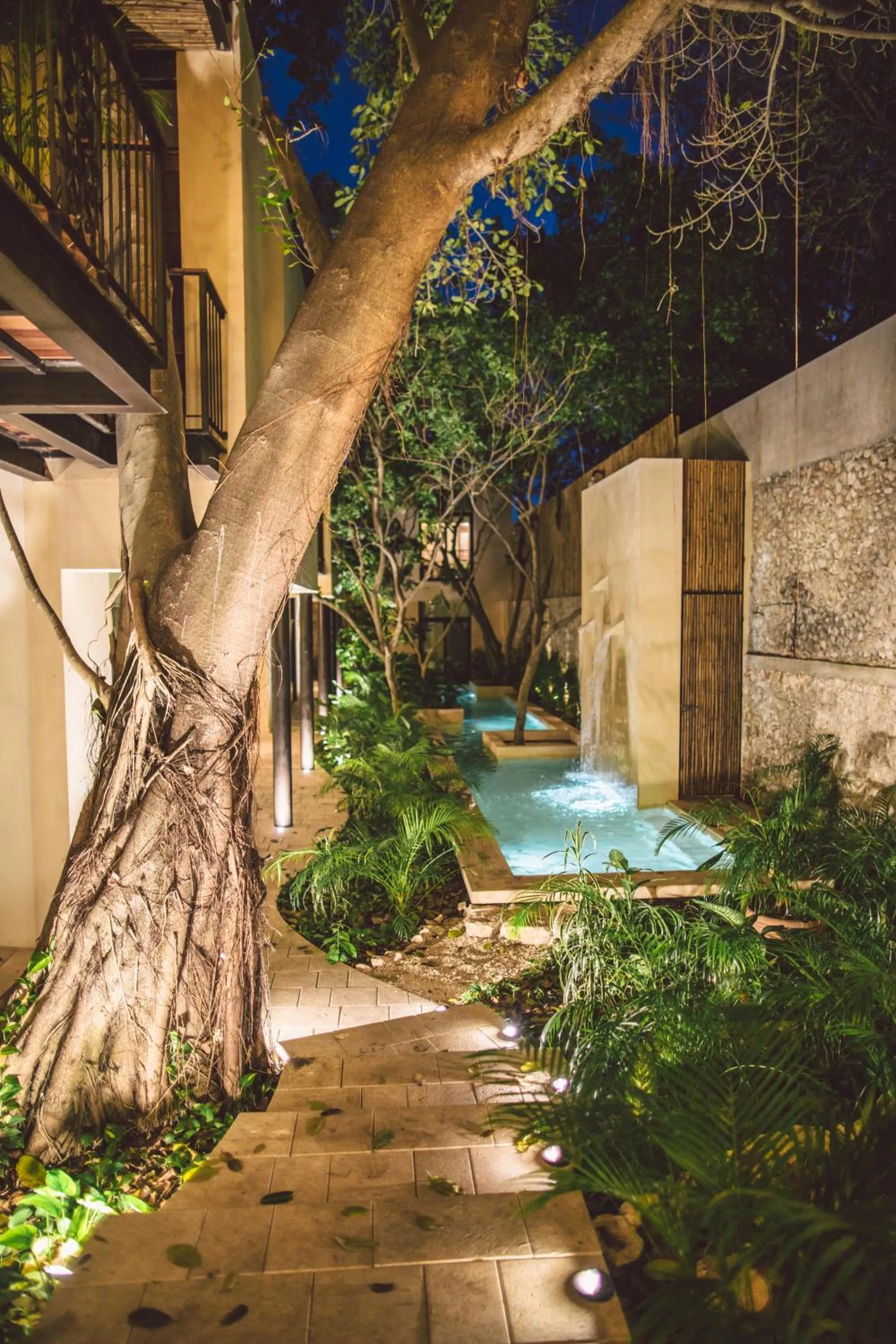 Swimming pool in TreeHouse Boutique Hotel, an adults only boutique hotel
