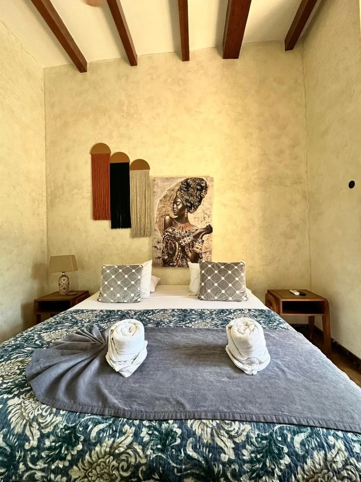 Bed in Hotel Boutique Castillo Ines Maria