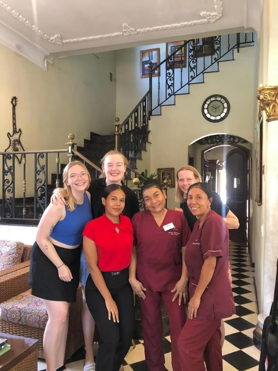 Staff in Hotel Boutique Castillo Ines Maria