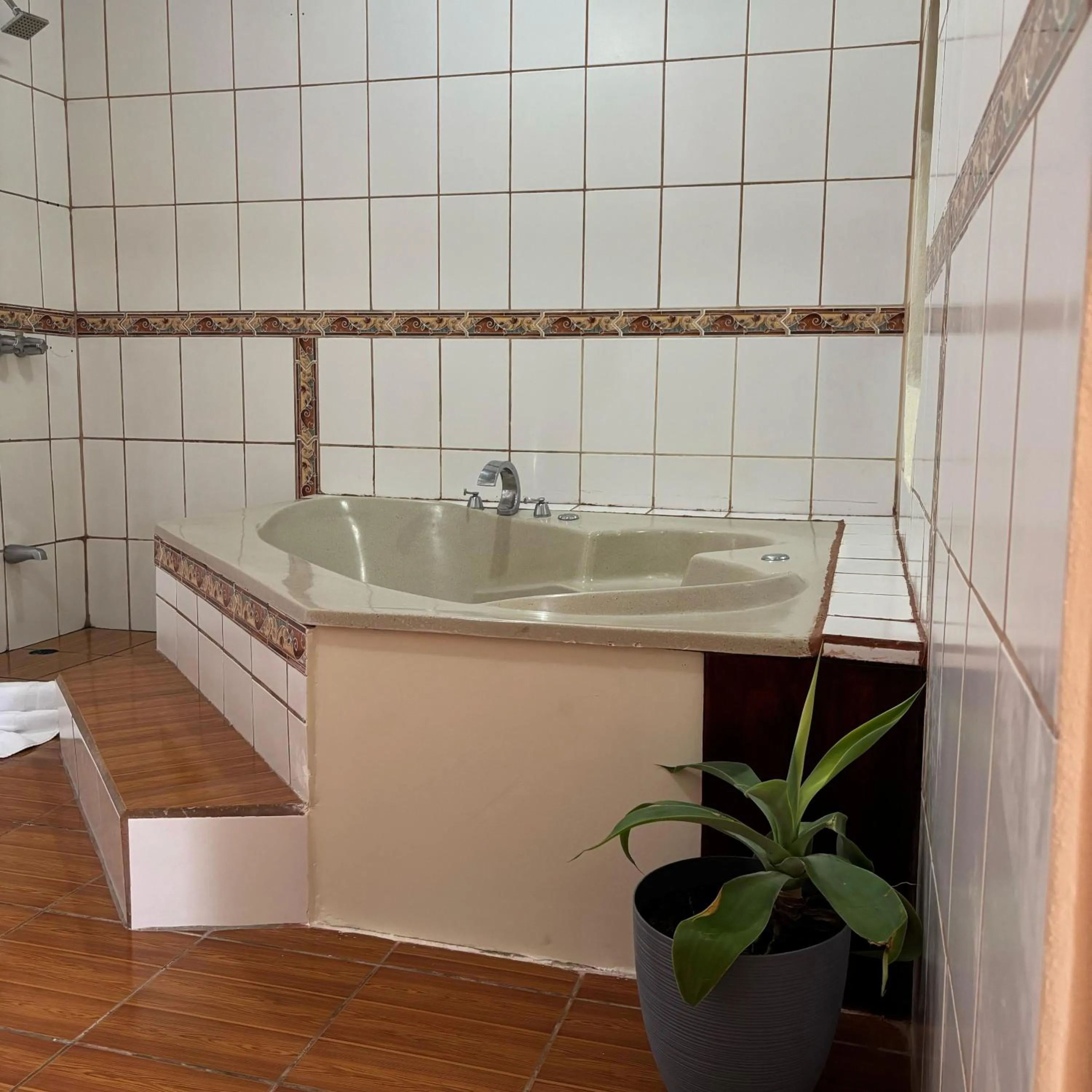 Shower in Arenal Roca Lodge & Bungalows