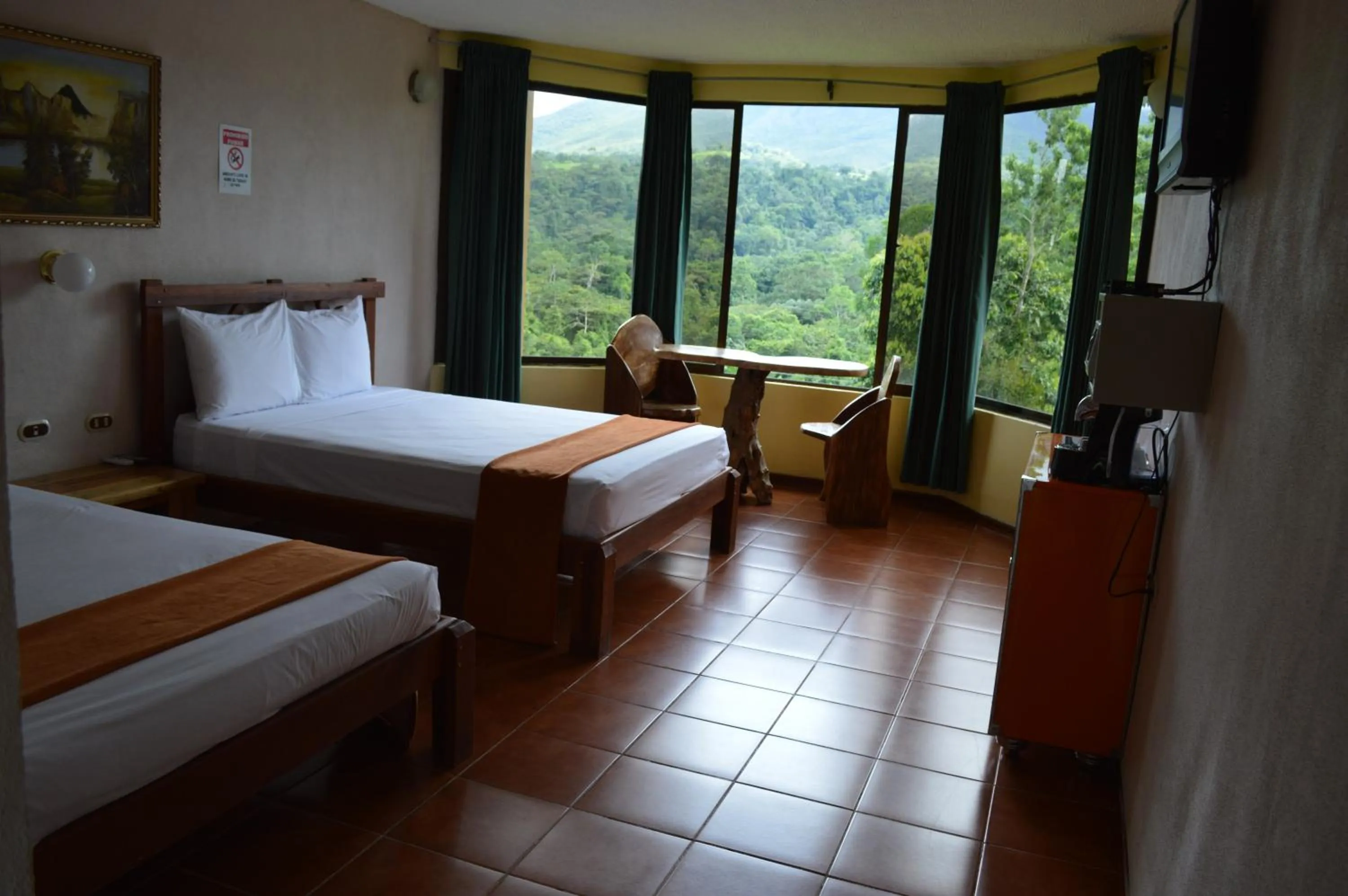 Bed in Arenal Roca Lodge & Bungalows
