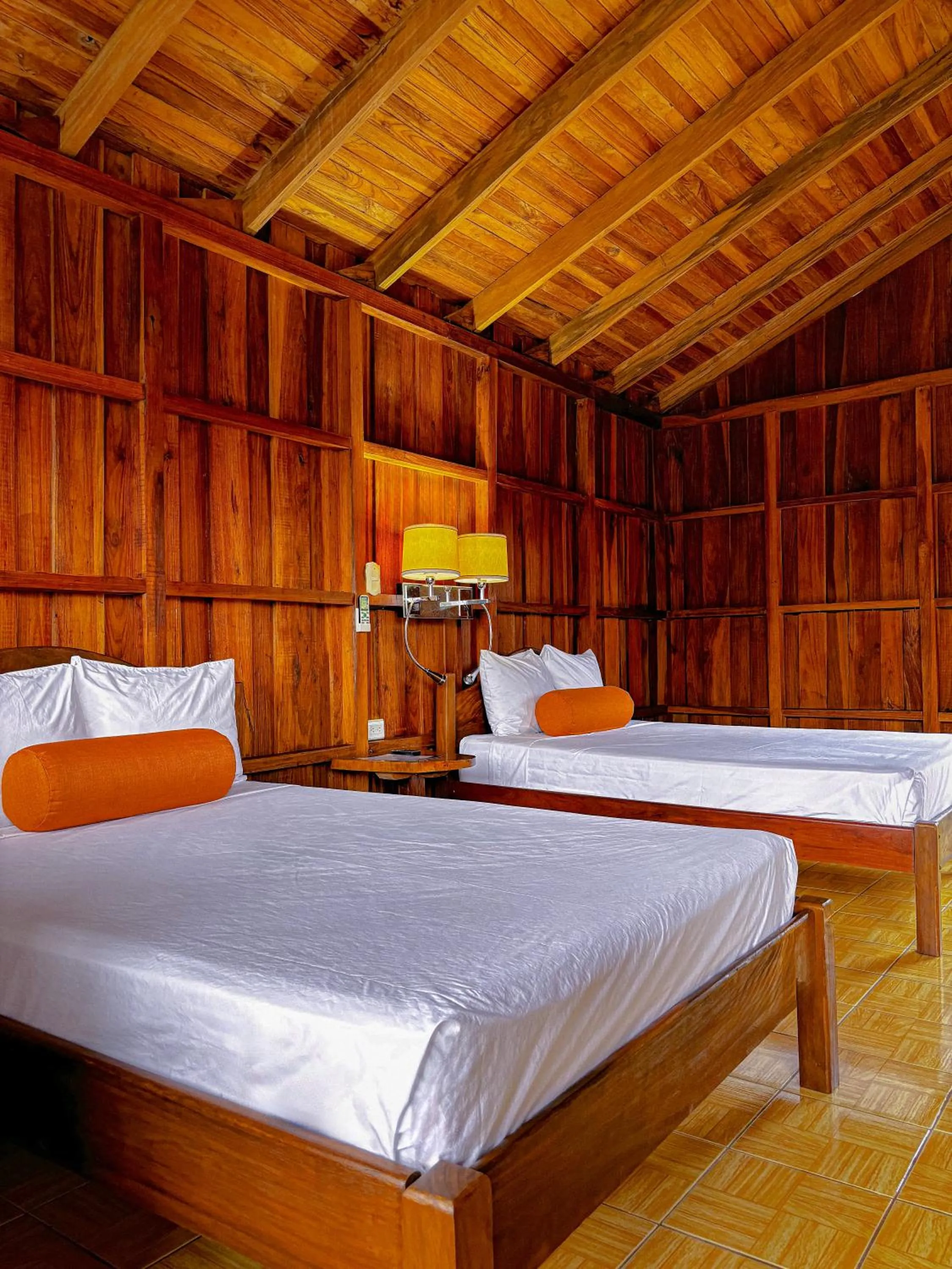 Bed in Arenal Roca Lodge & Bungalows