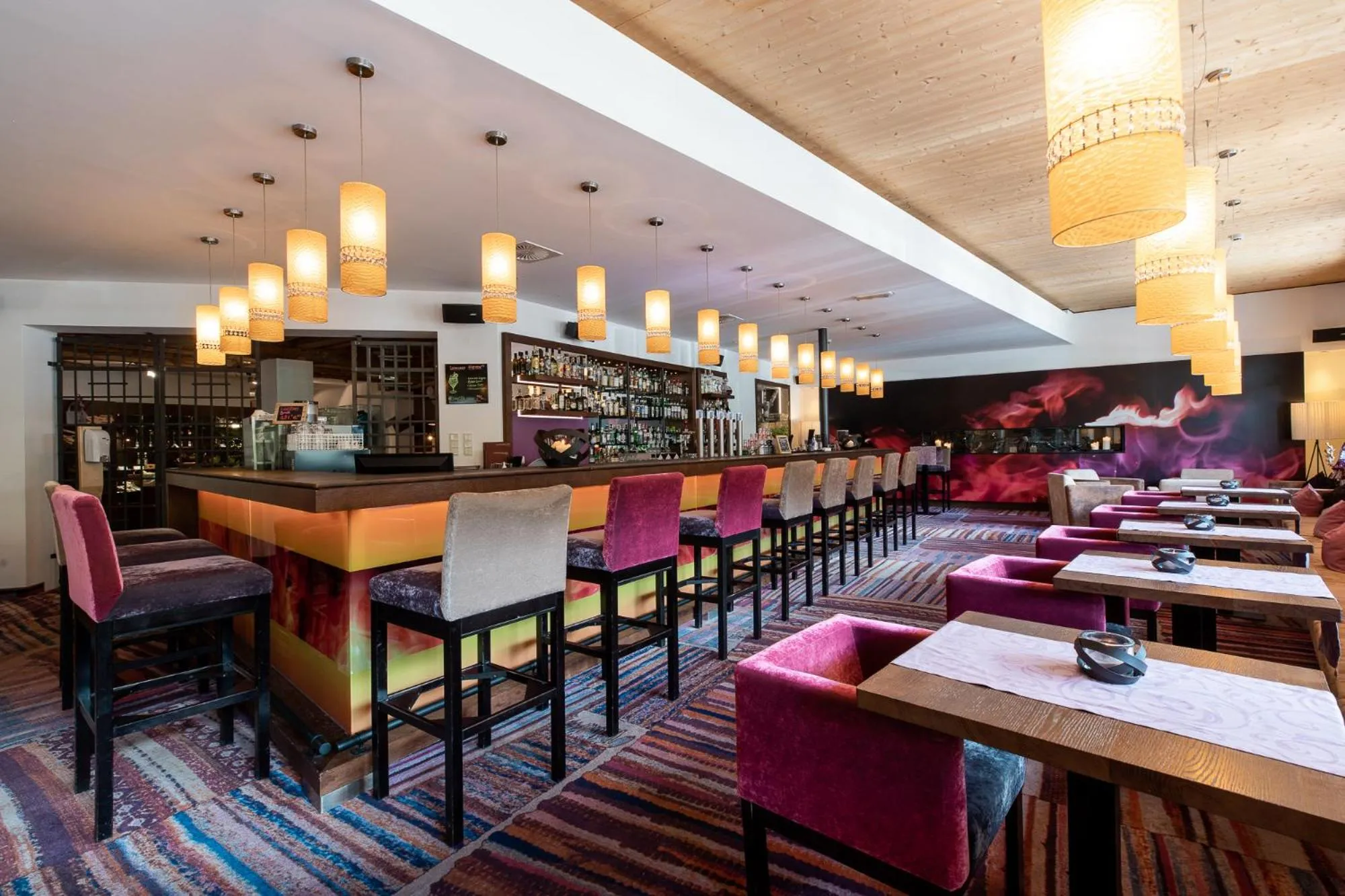 Lounge or bar in Hotel Salzburger Hof Leogang