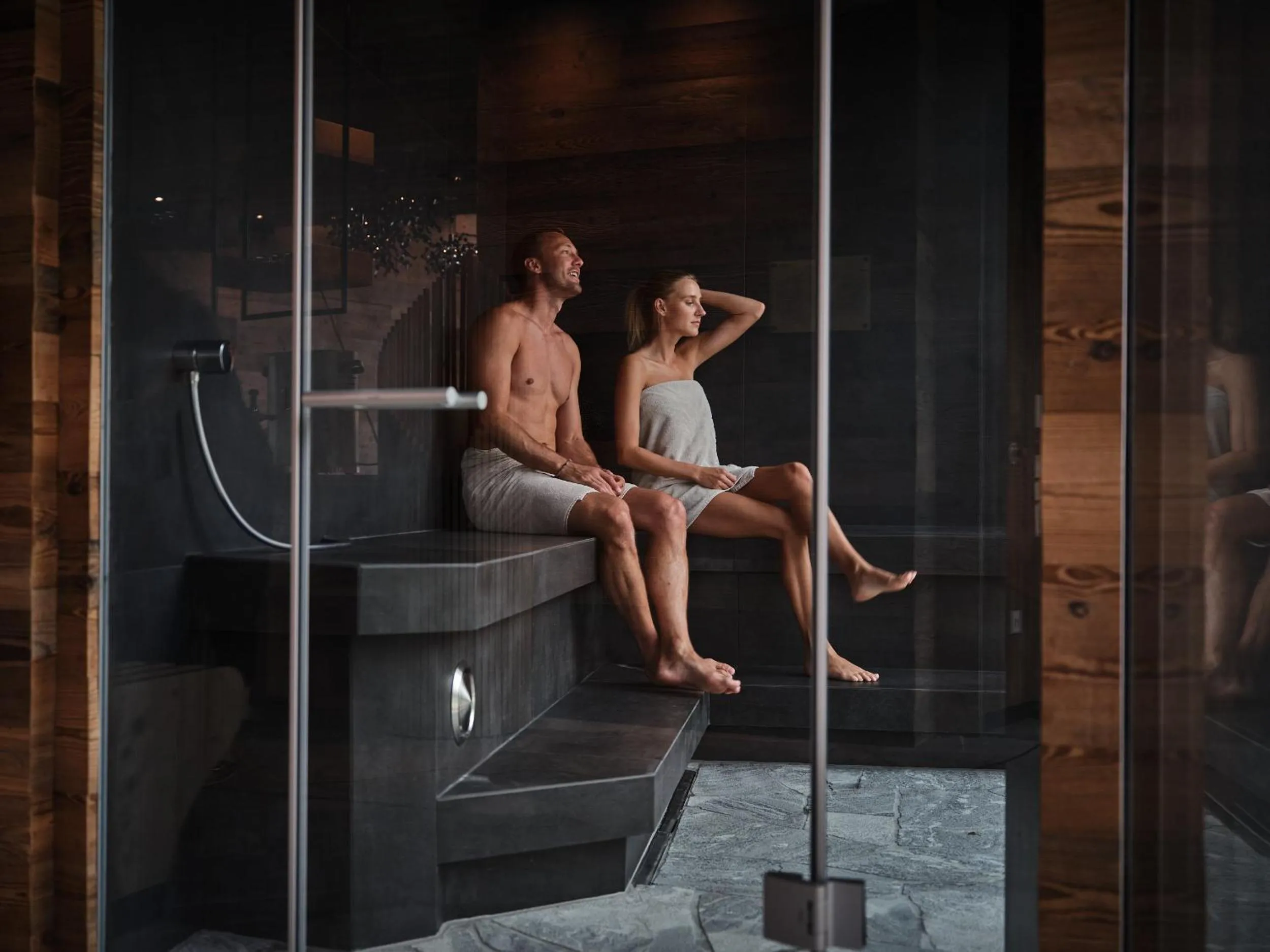 Spa and wellness centre/facilities in Hotel Salzburger Hof Leogang