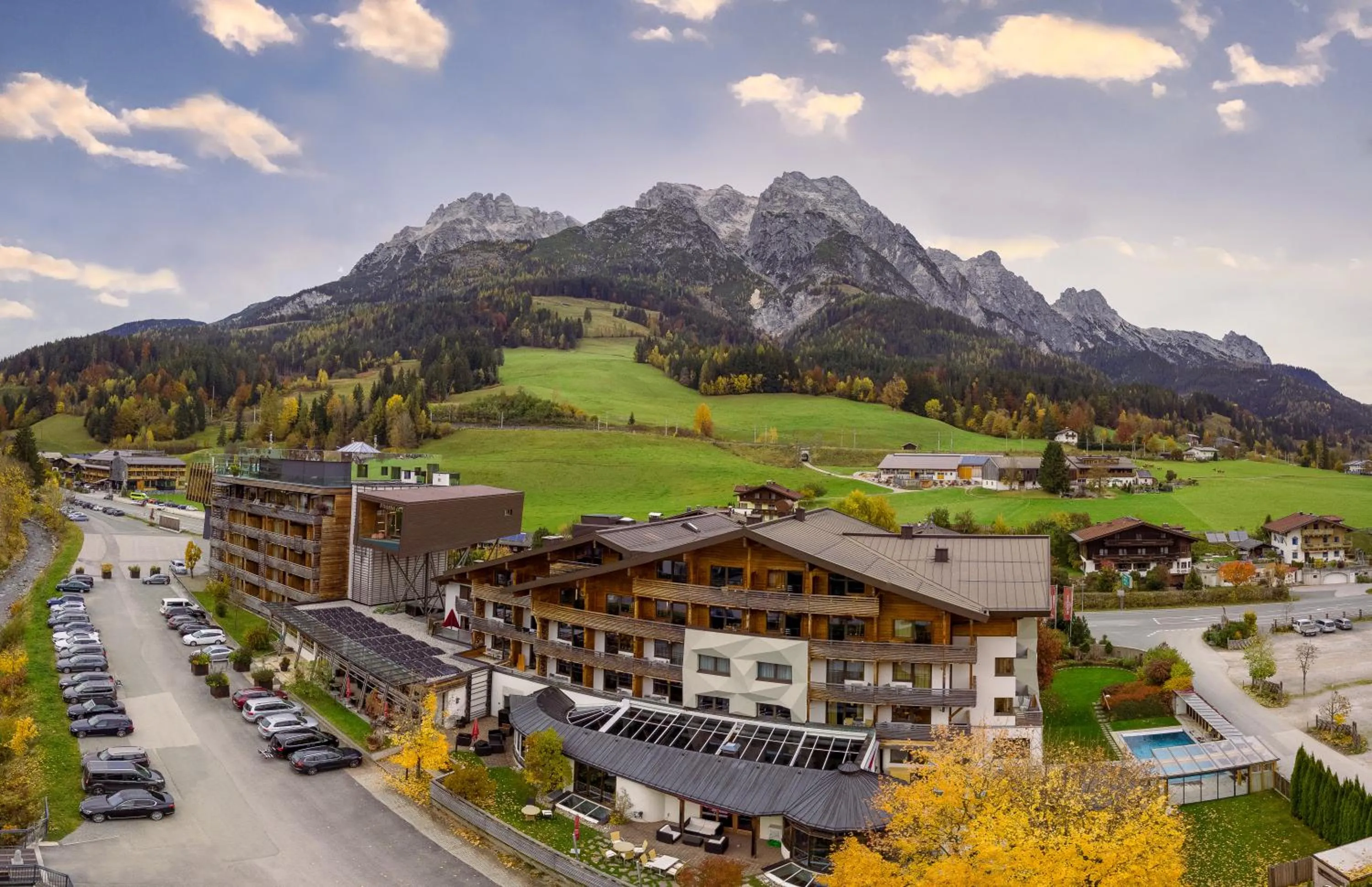 Property building in Hotel Salzburger Hof Leogang