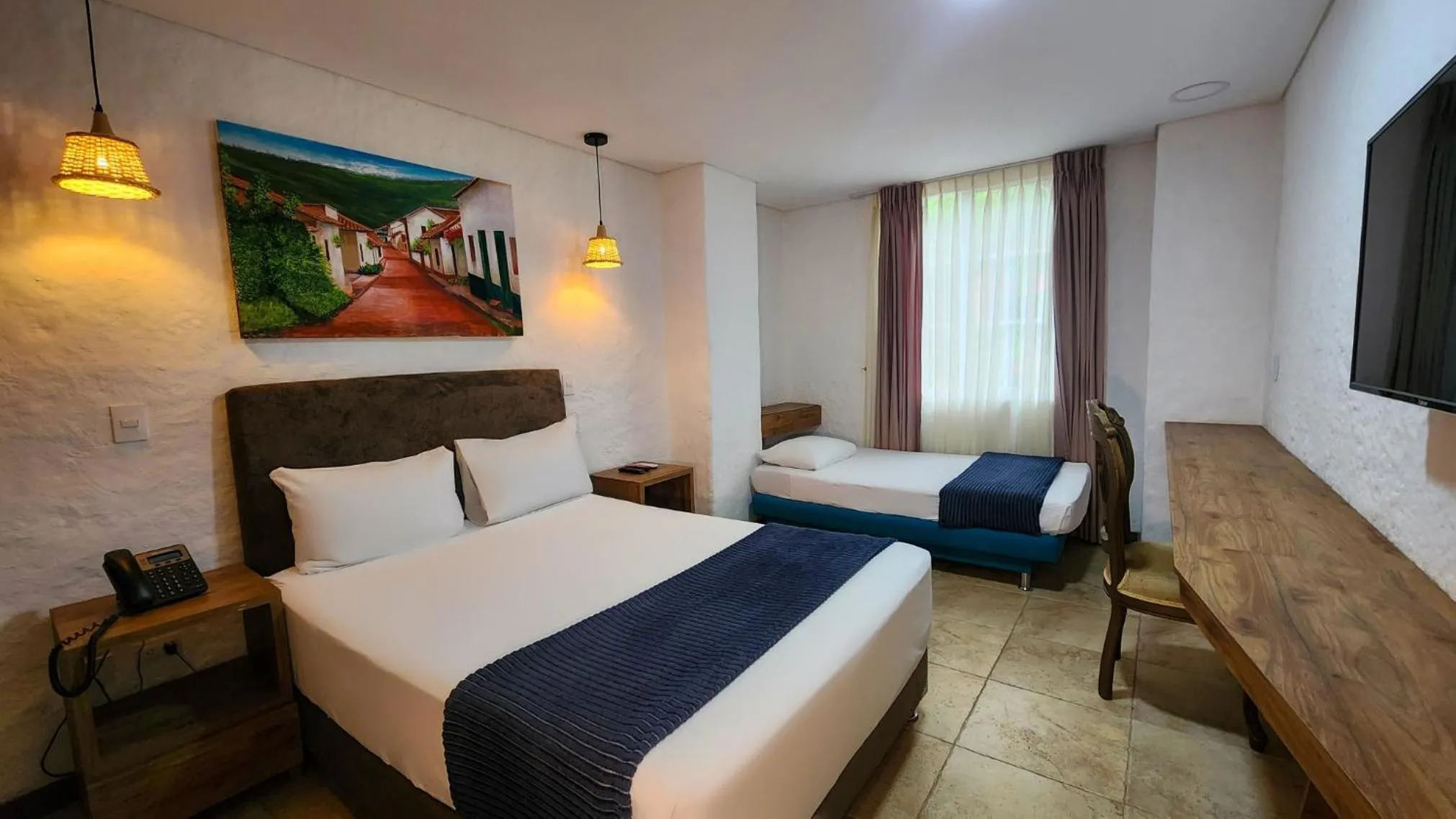 Bed in Casa del Hidalgo Hotel Cali Centenario