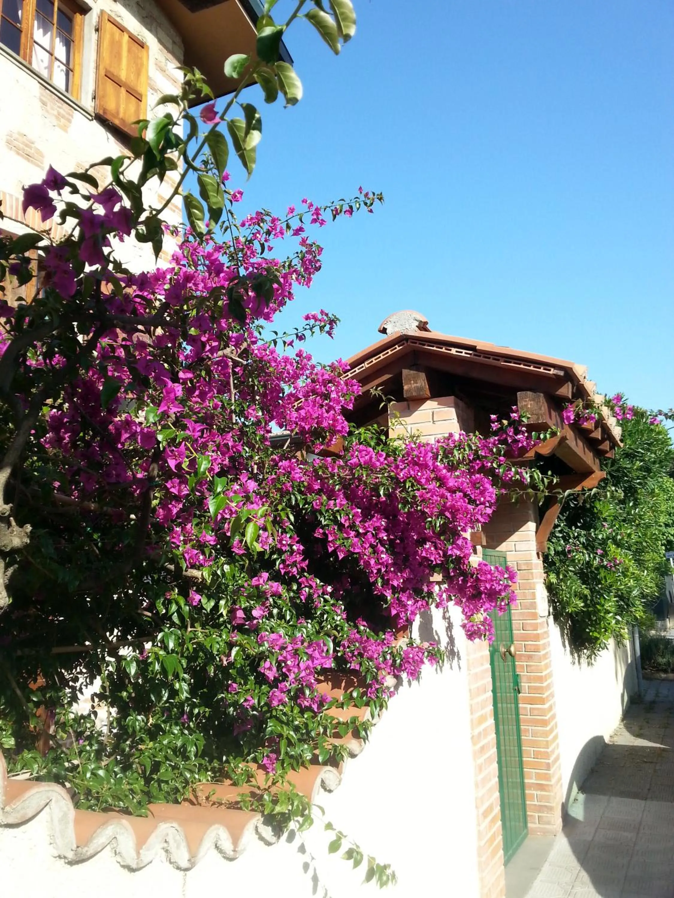 Facade/entrance in Villa Il Fortino
