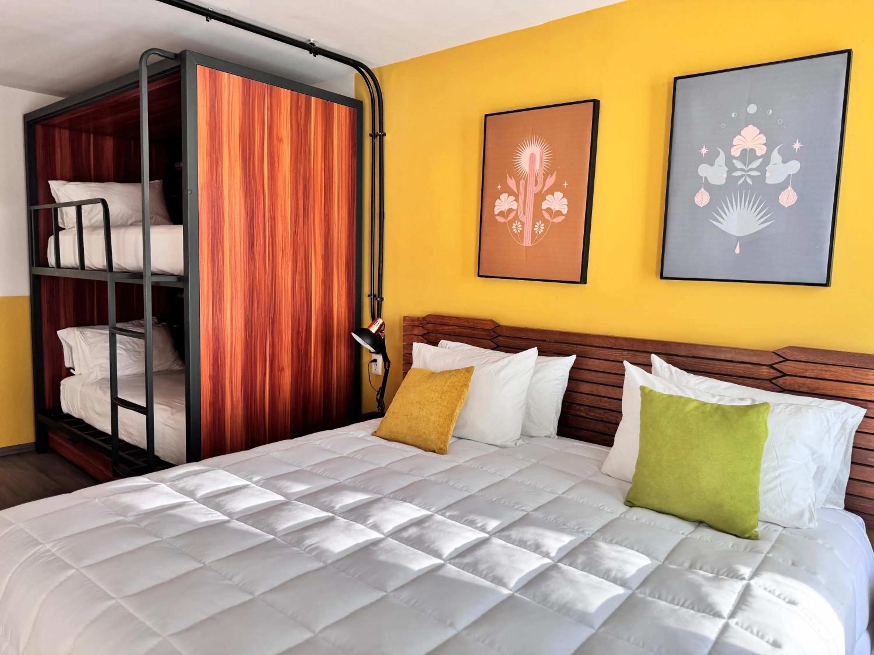 Bed in Hotel Olá Chapultepec