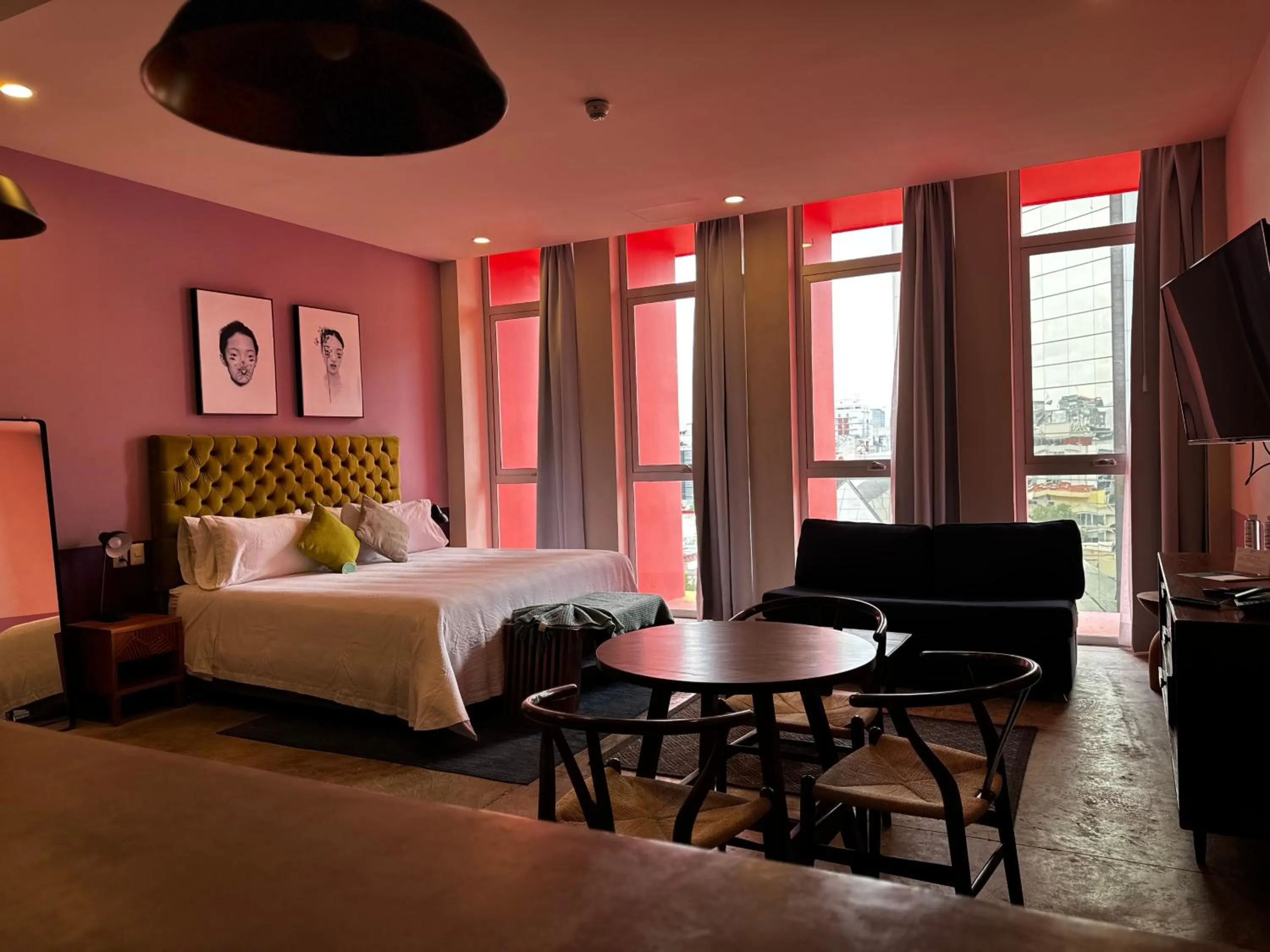 City view, Bed in Hotel Olá Chapultepec