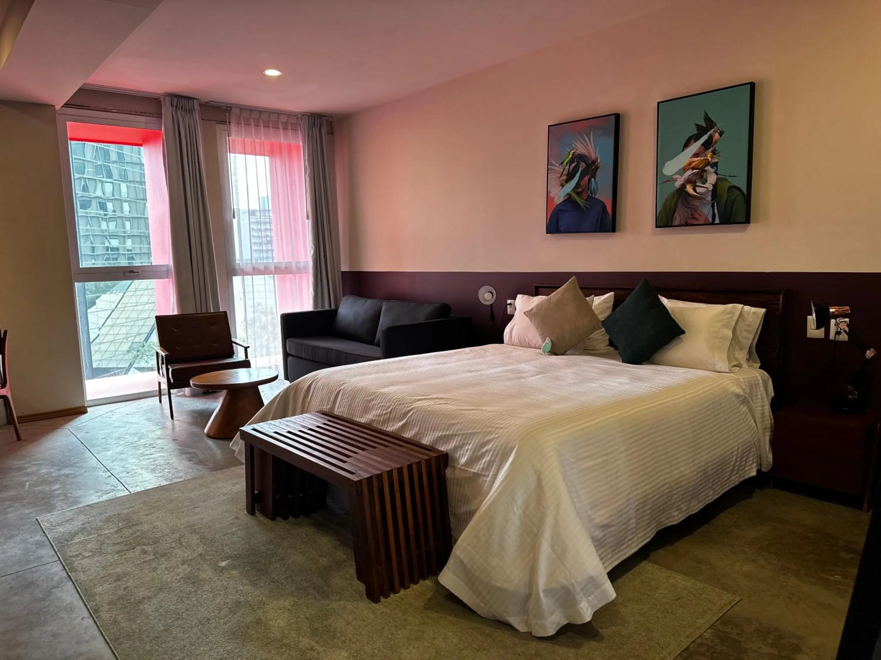 City view, Bed in Hotel Olá Chapultepec