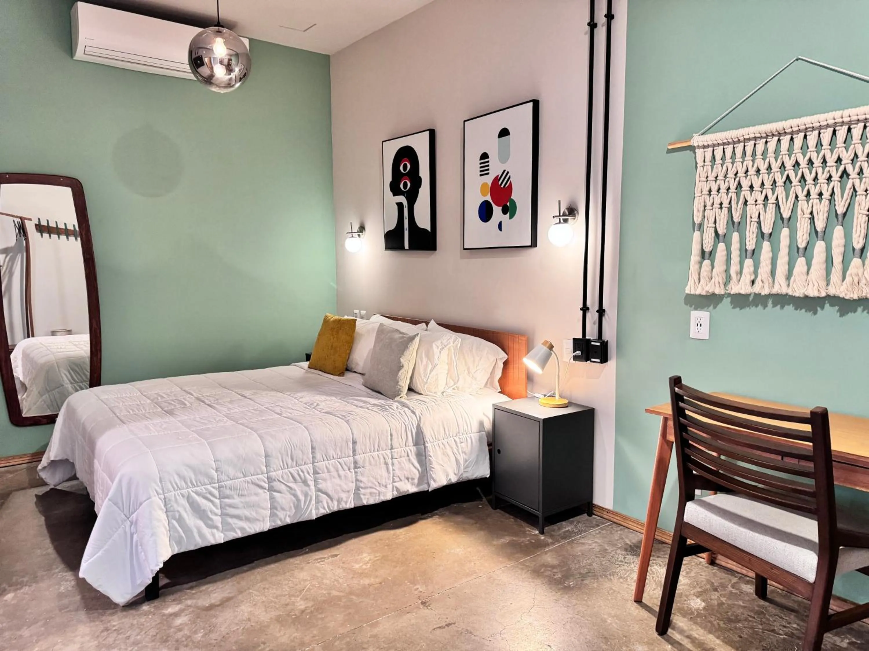 Bed in Hotel Olá Chapultepec