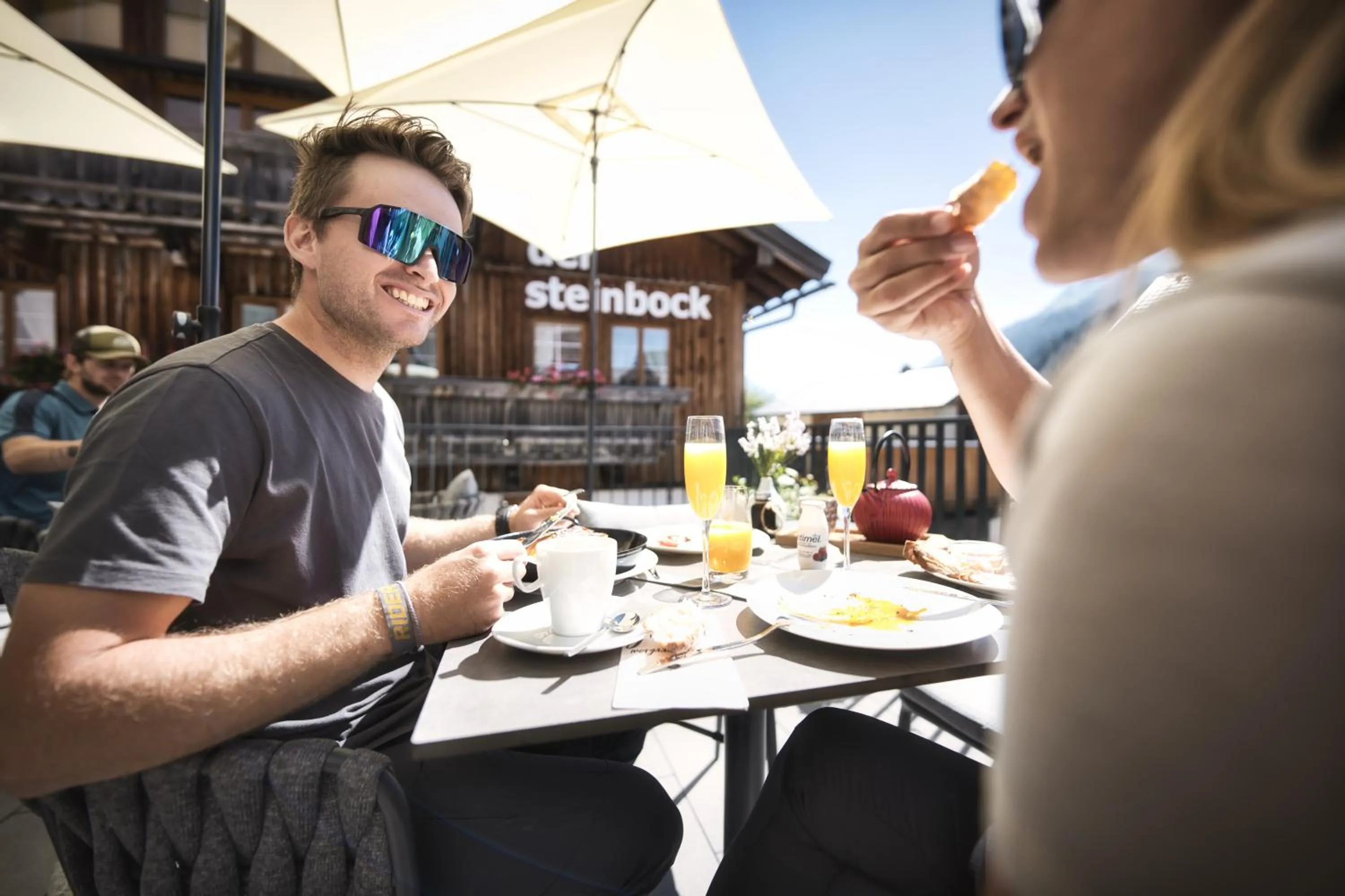 People in Hotel Die Arlbergerin - Design & Tiroler Gemütlichkeit