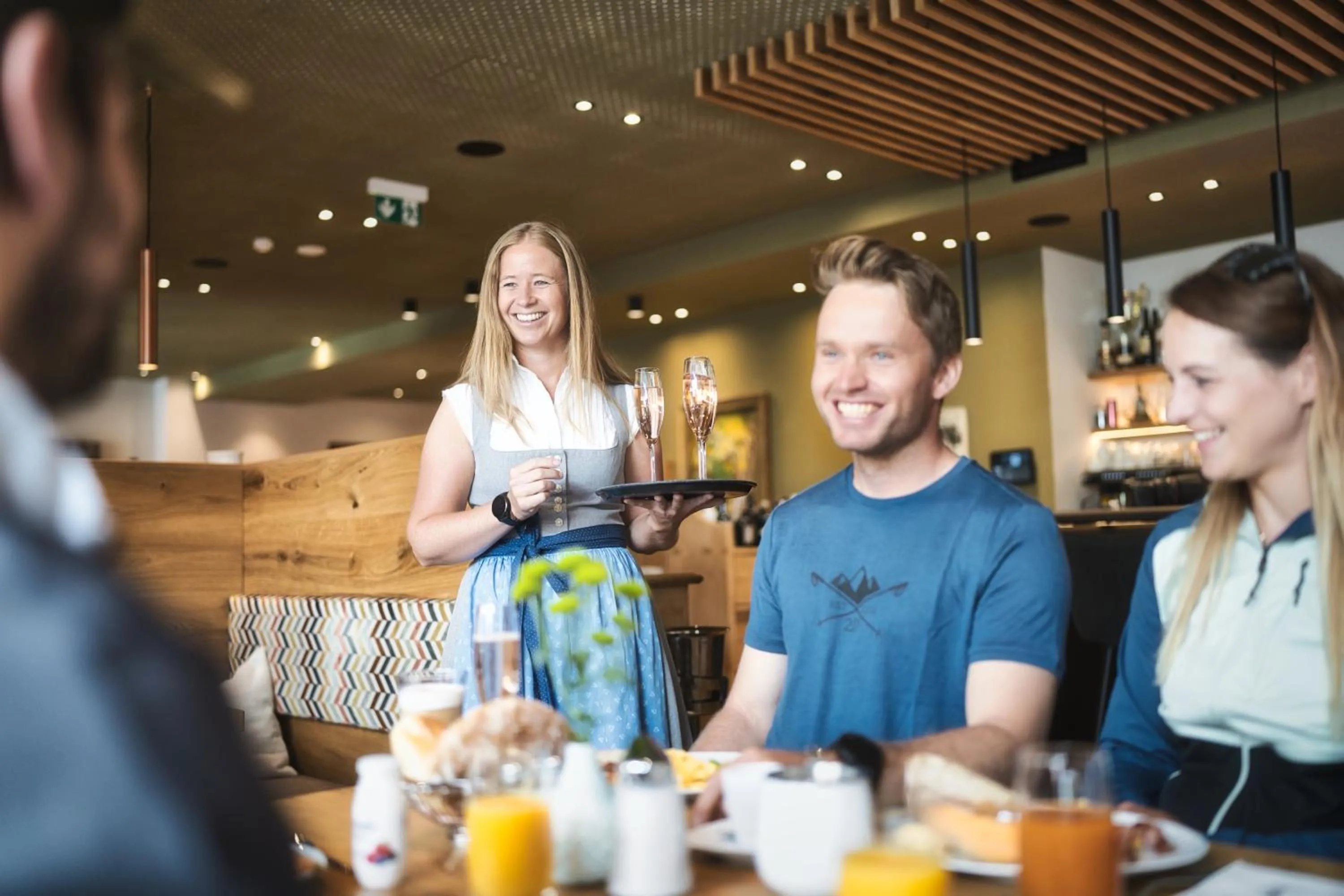 Restaurant/places to eat in Hotel Die Arlbergerin - Design & Tiroler Gemütlichkeit