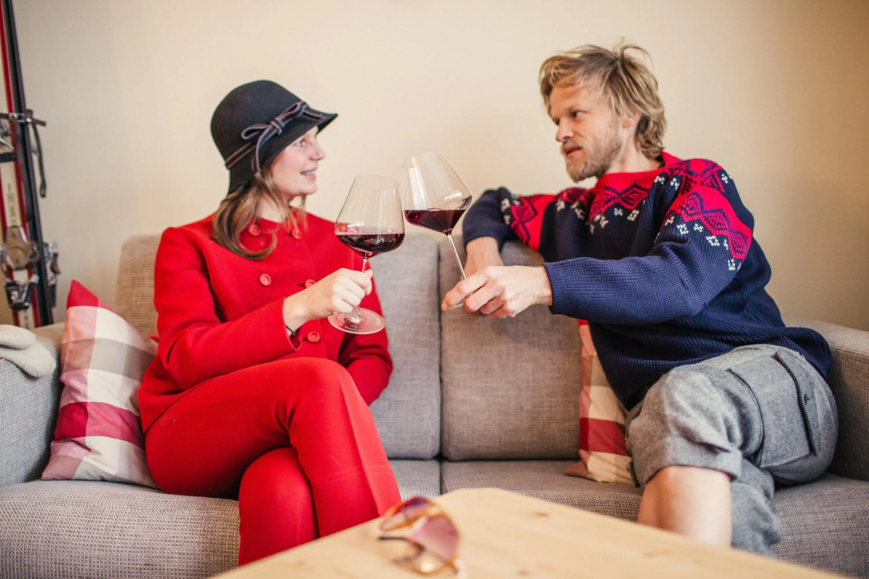 Seating area in Hotel Die Arlbergerin - Design & Tiroler Gemütlichkeit