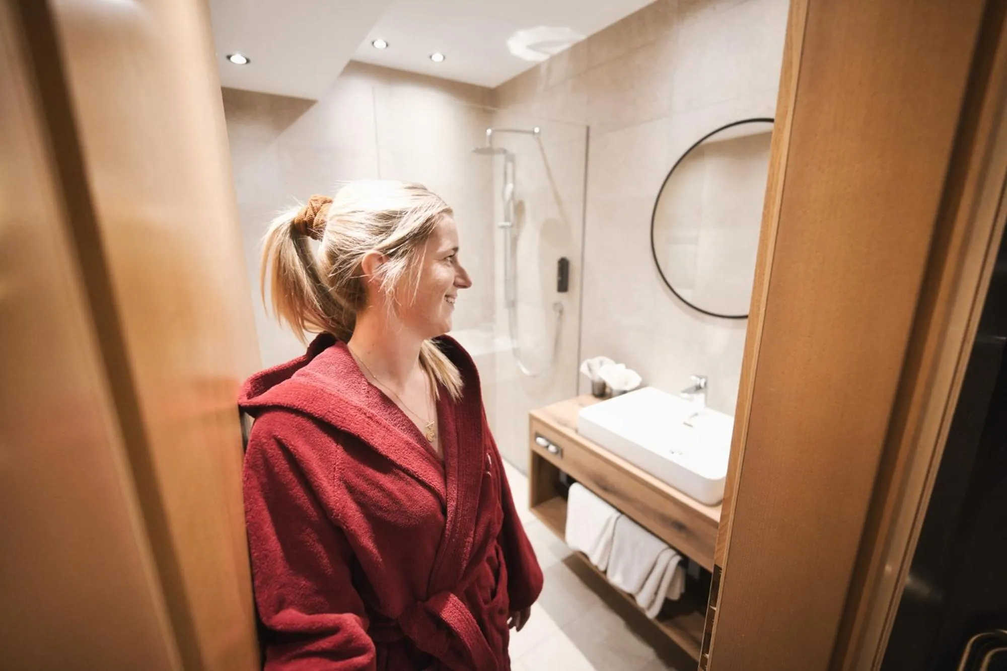 Bathroom in Hotel Die Arlbergerin - Design & Tiroler Gemütlichkeit