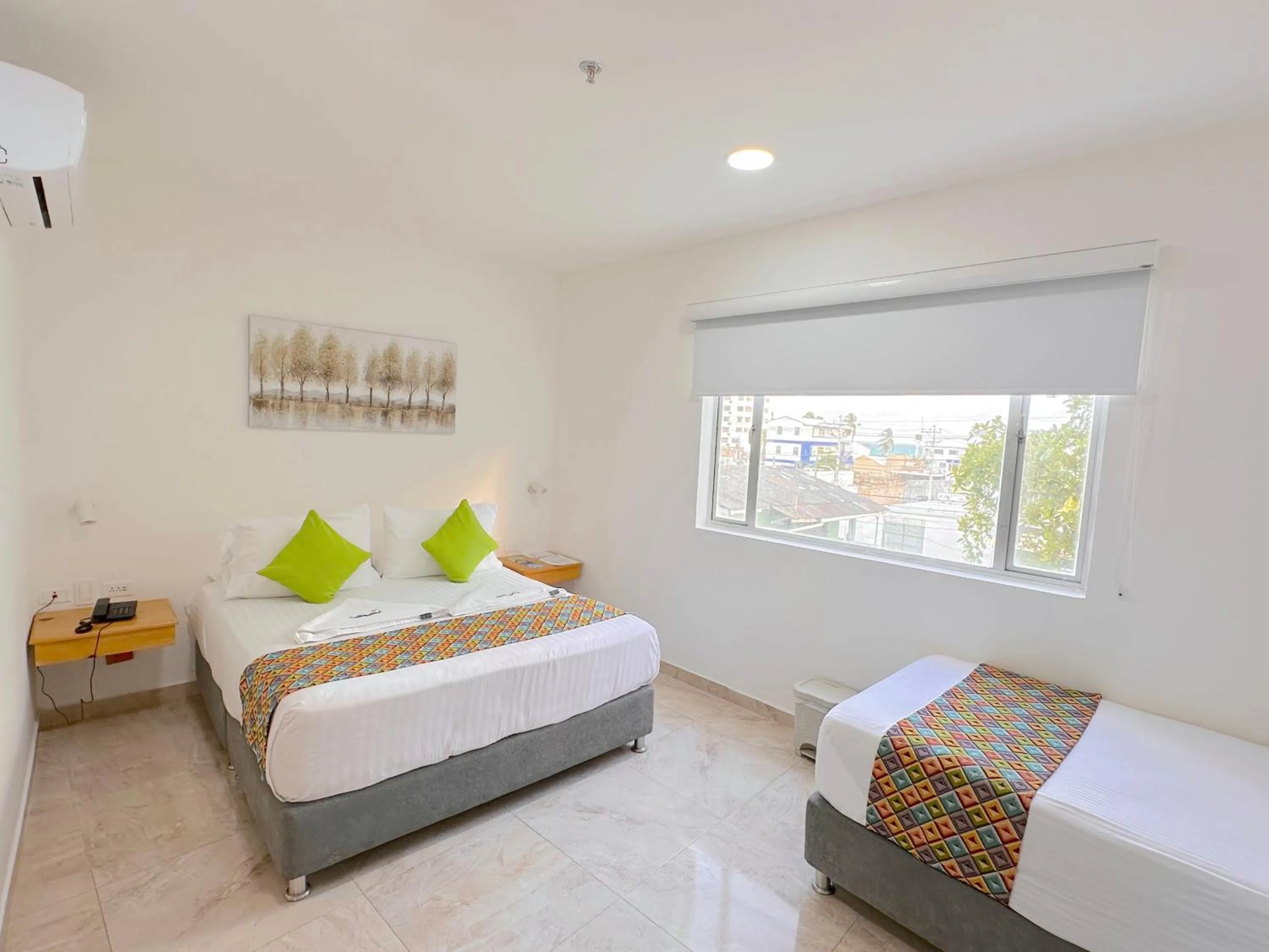 Bed in Hotel Grand Caribe