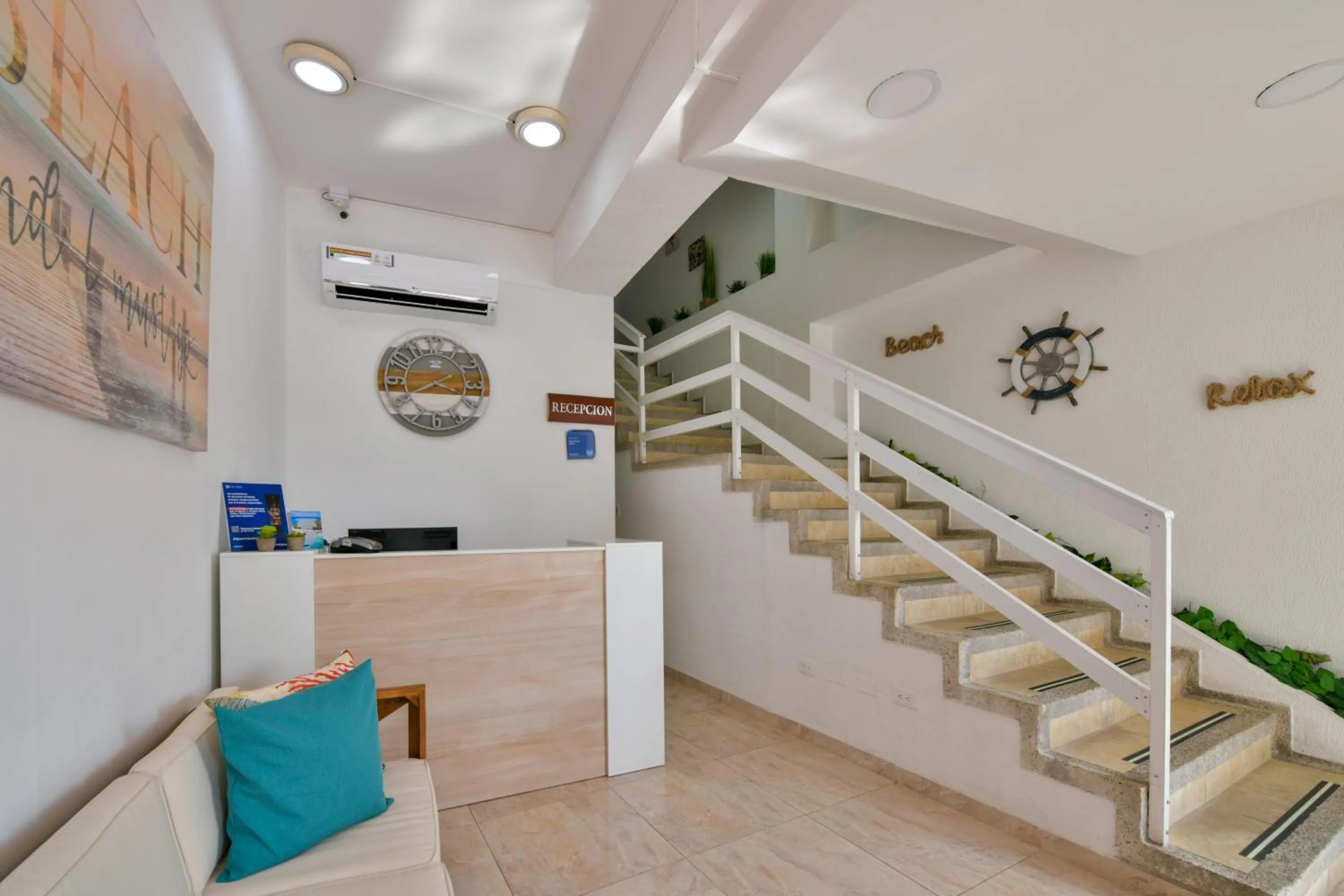 Lobby or reception in Hotel Grand Caribe