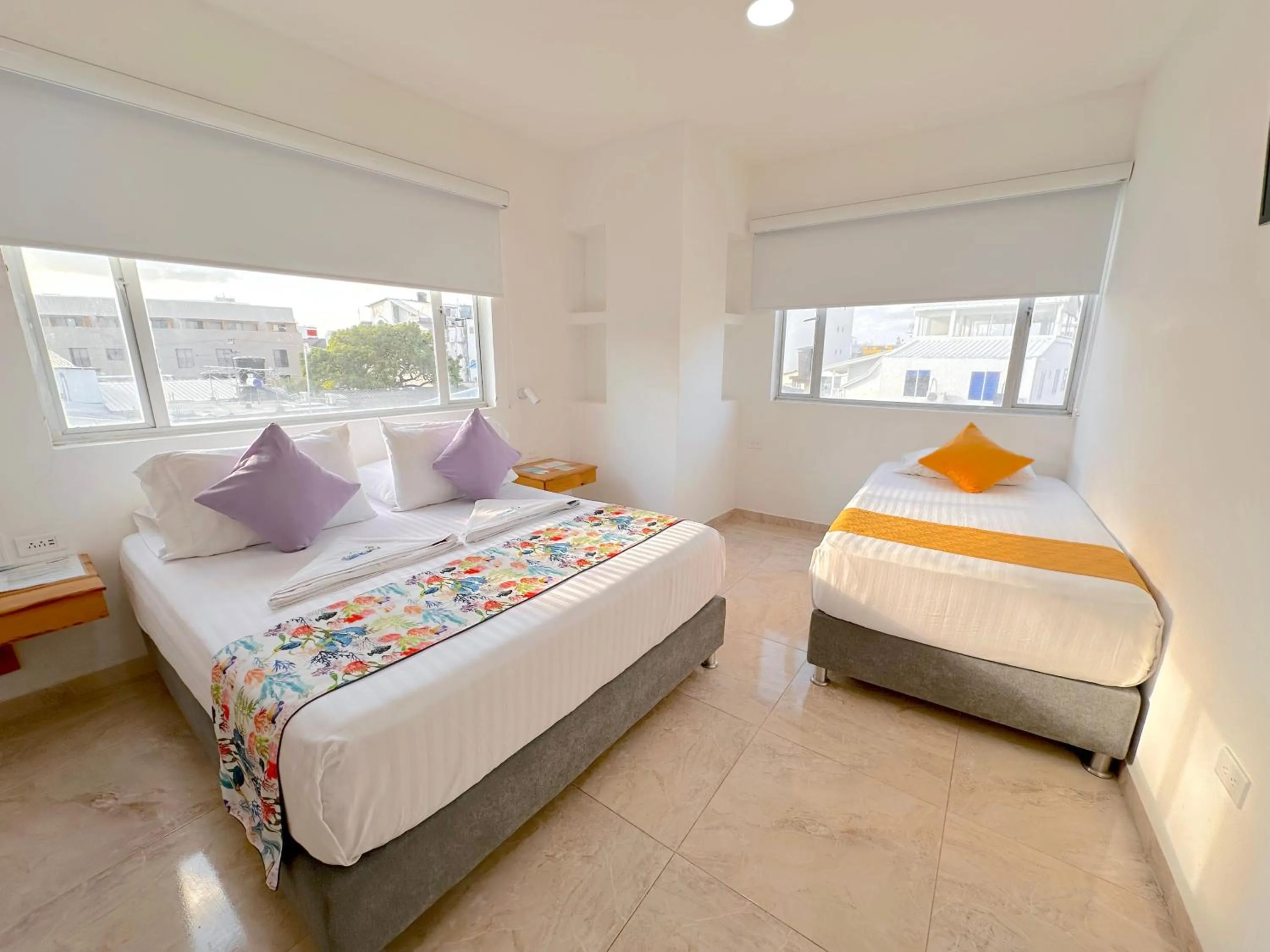 Bed in Hotel Grand Caribe