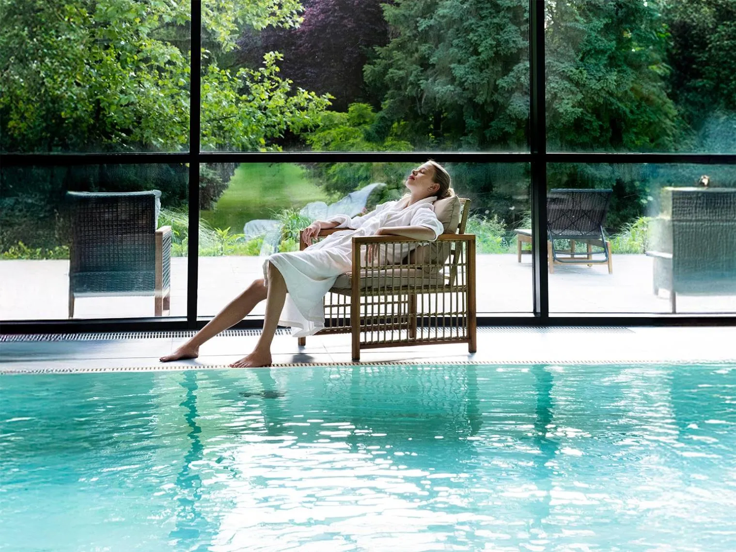 Patio in Marienkron - Retreat & Health Resort