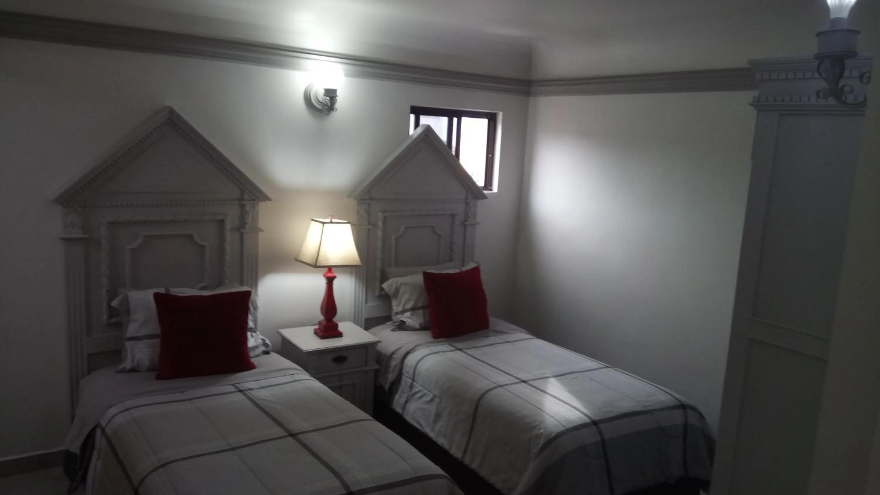 Bed in Hotel Hacienda los Narcisos