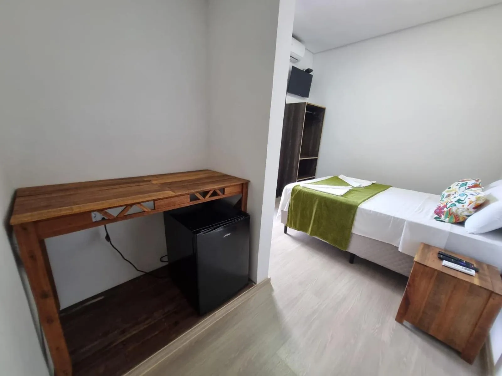 Bed in Pousada Delta Mar Maresias