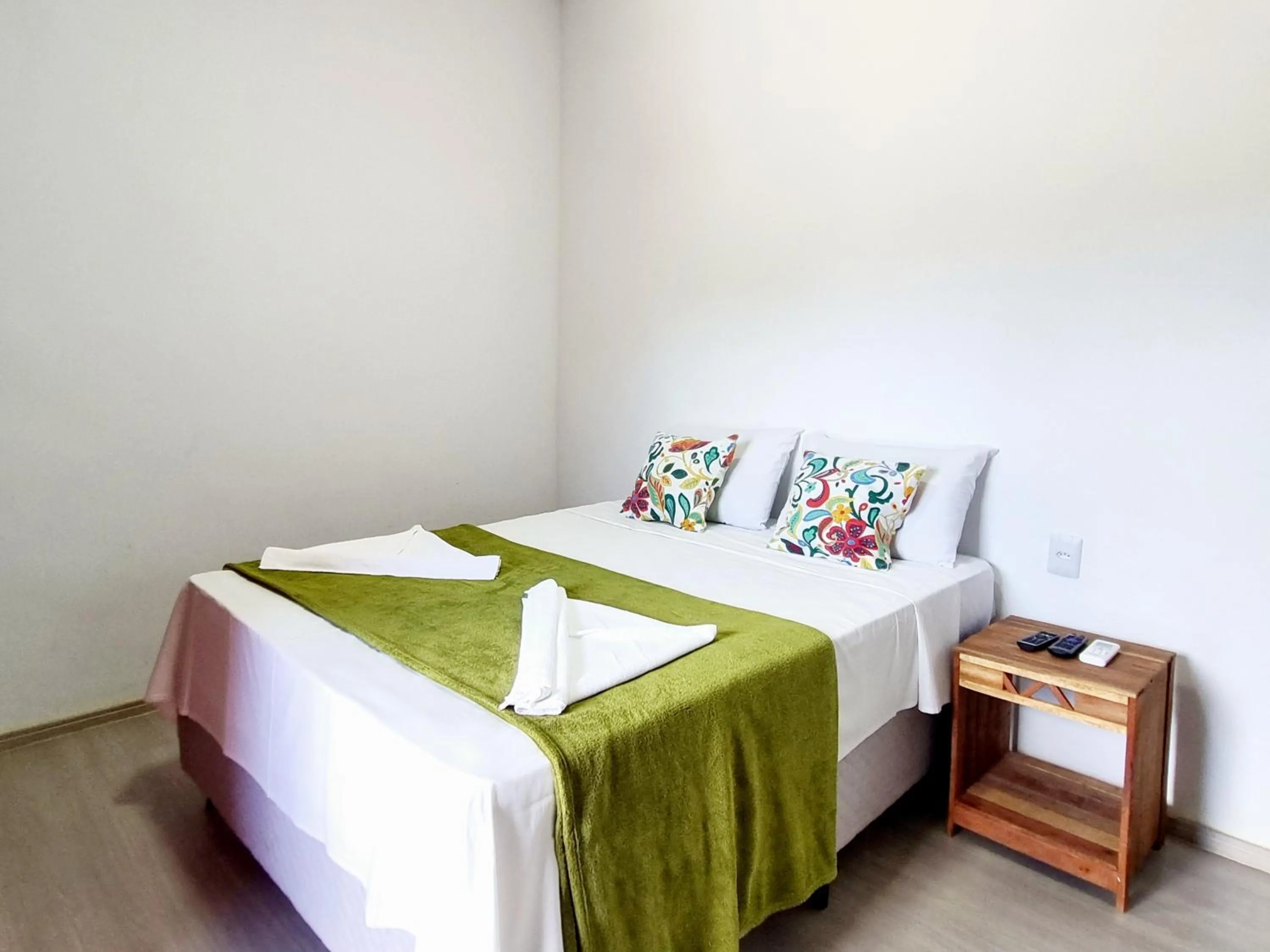 Bed in Pousada Delta Mar Maresias