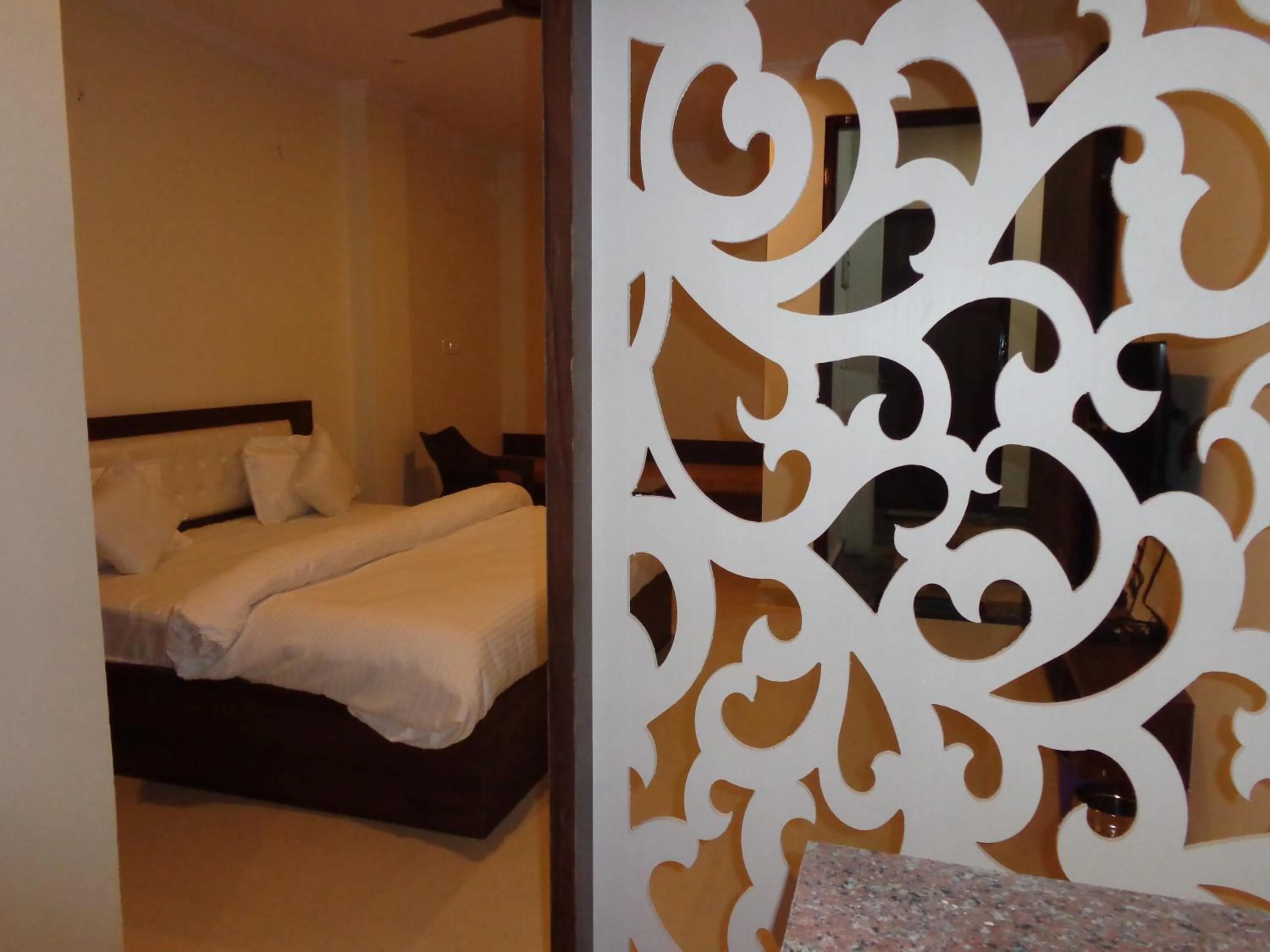 View (from property/room), Bed in Rukmani Inn