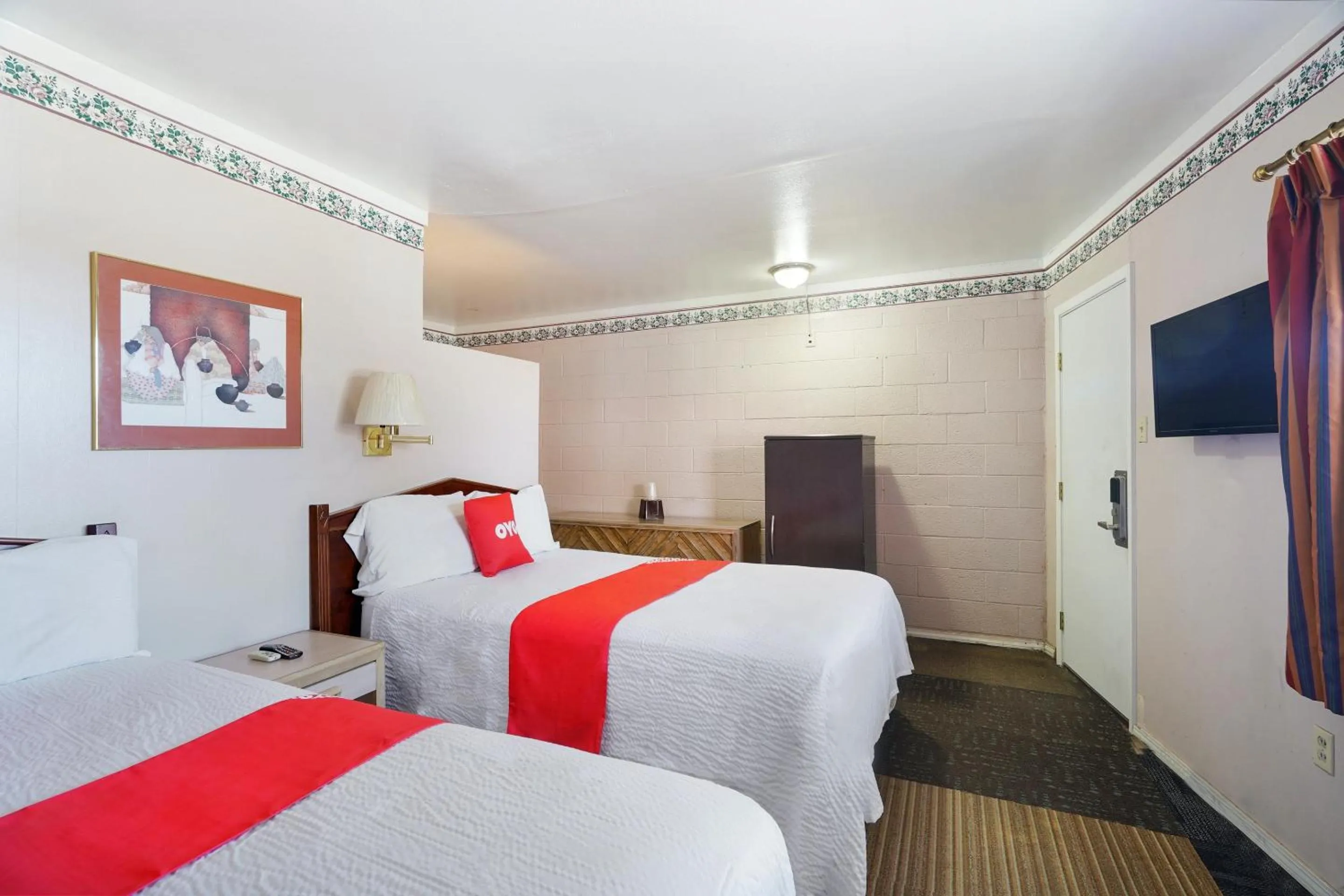 Bedroom, Bed in OYO Alpine TX near Big Bend National Park