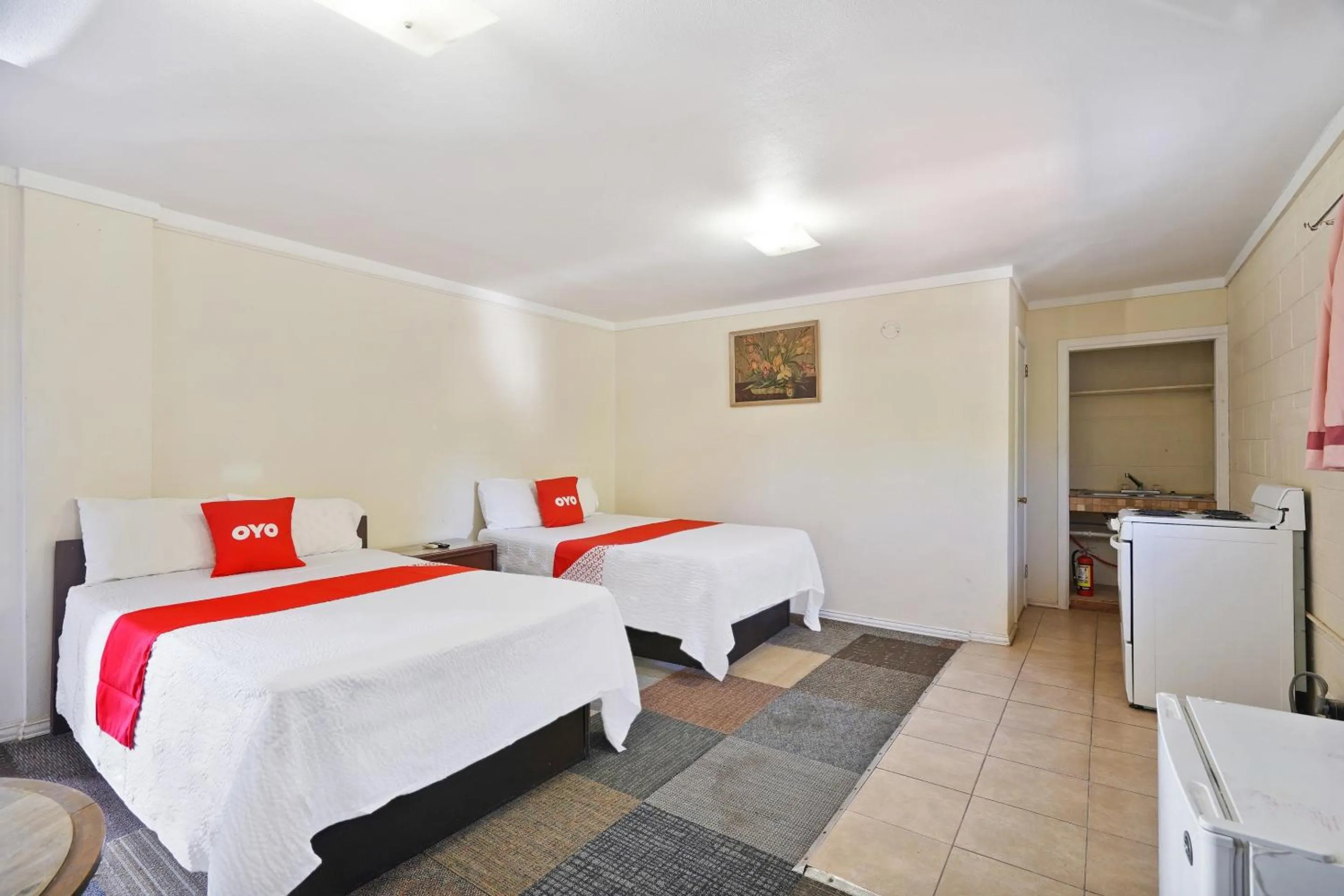 Bedroom, Bed in OYO Alpine TX near Big Bend National Park