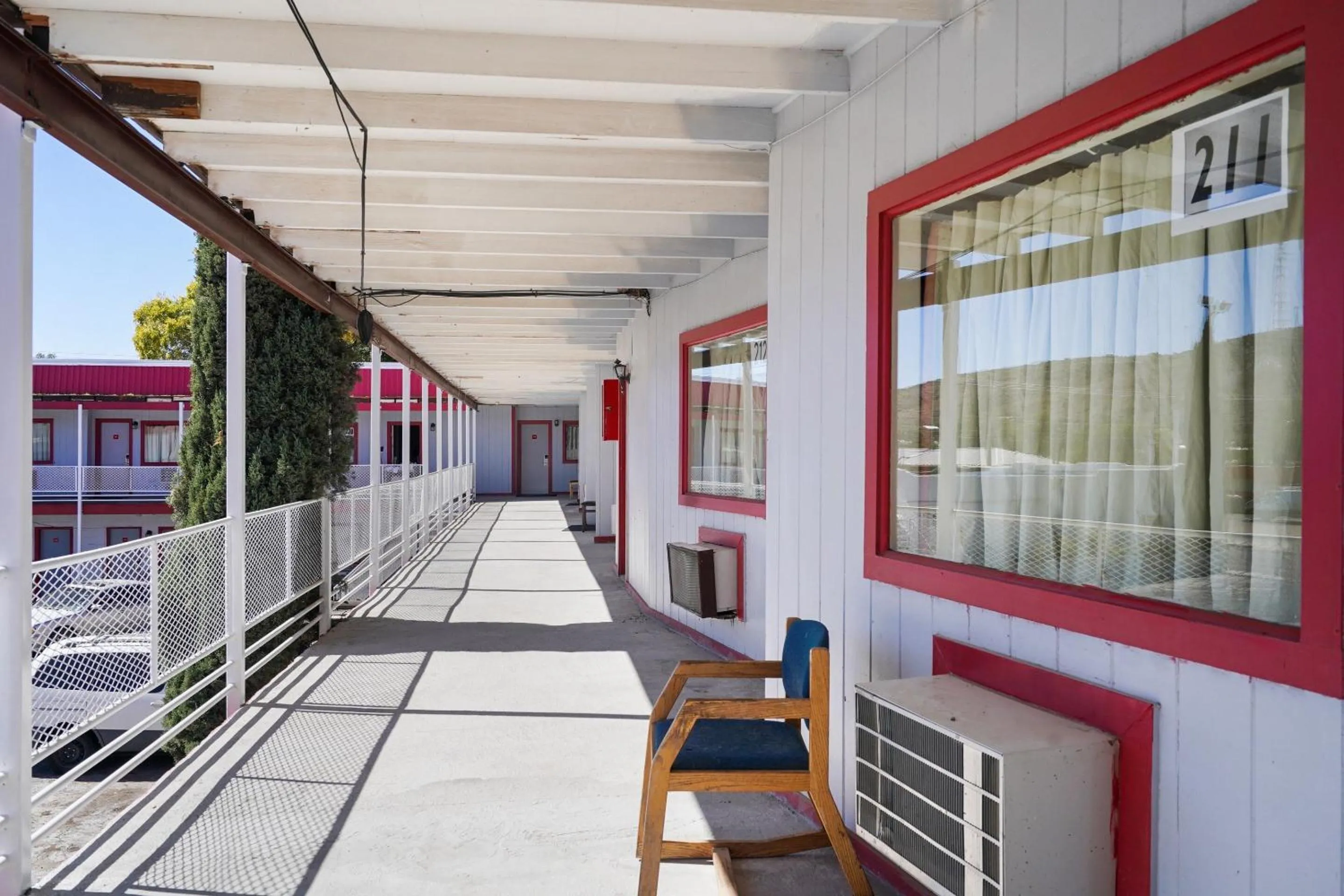 Balcony/Terrace in OYO Alpine TX near Big Bend National Park