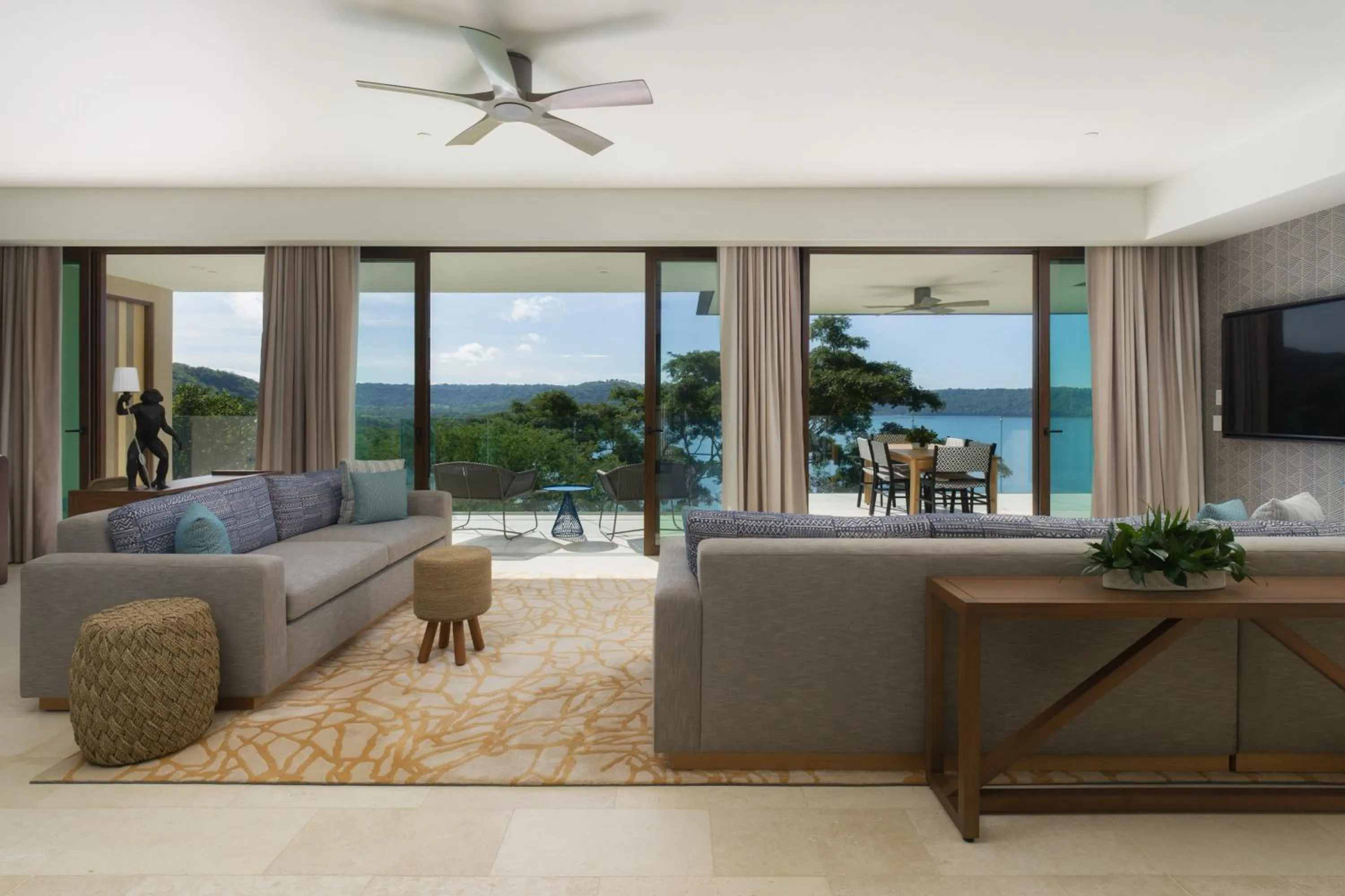 Living room in Andaz Peninsula Papagayo Resort, Costa Rica, by Hyatt