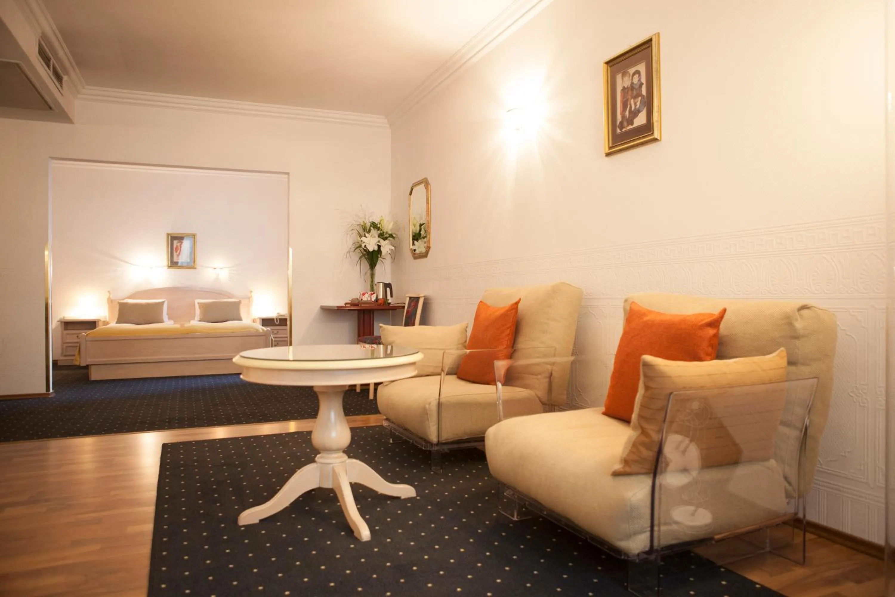 Living room in Arthotel ANA Gala