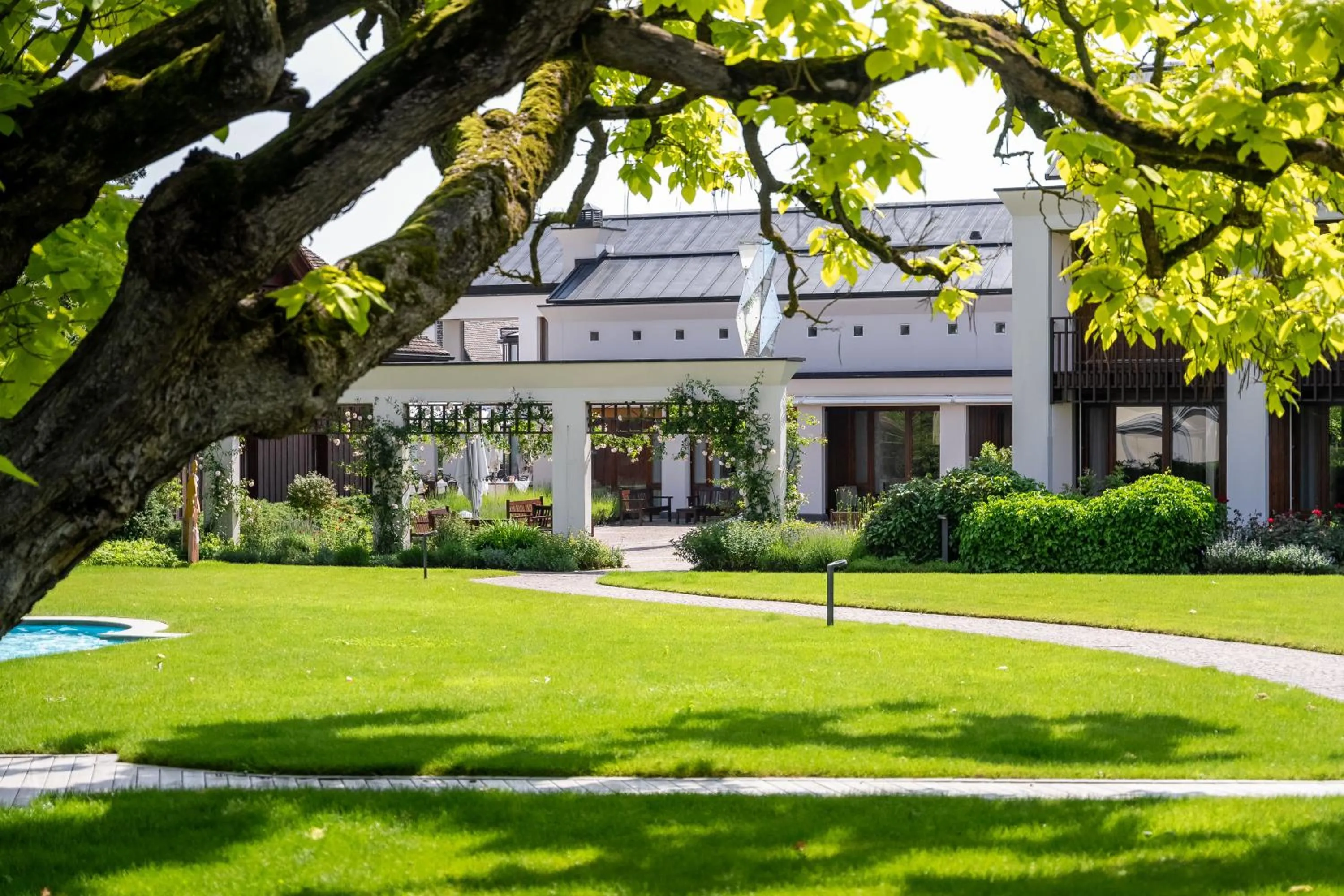 Garden view in LILIENBERG