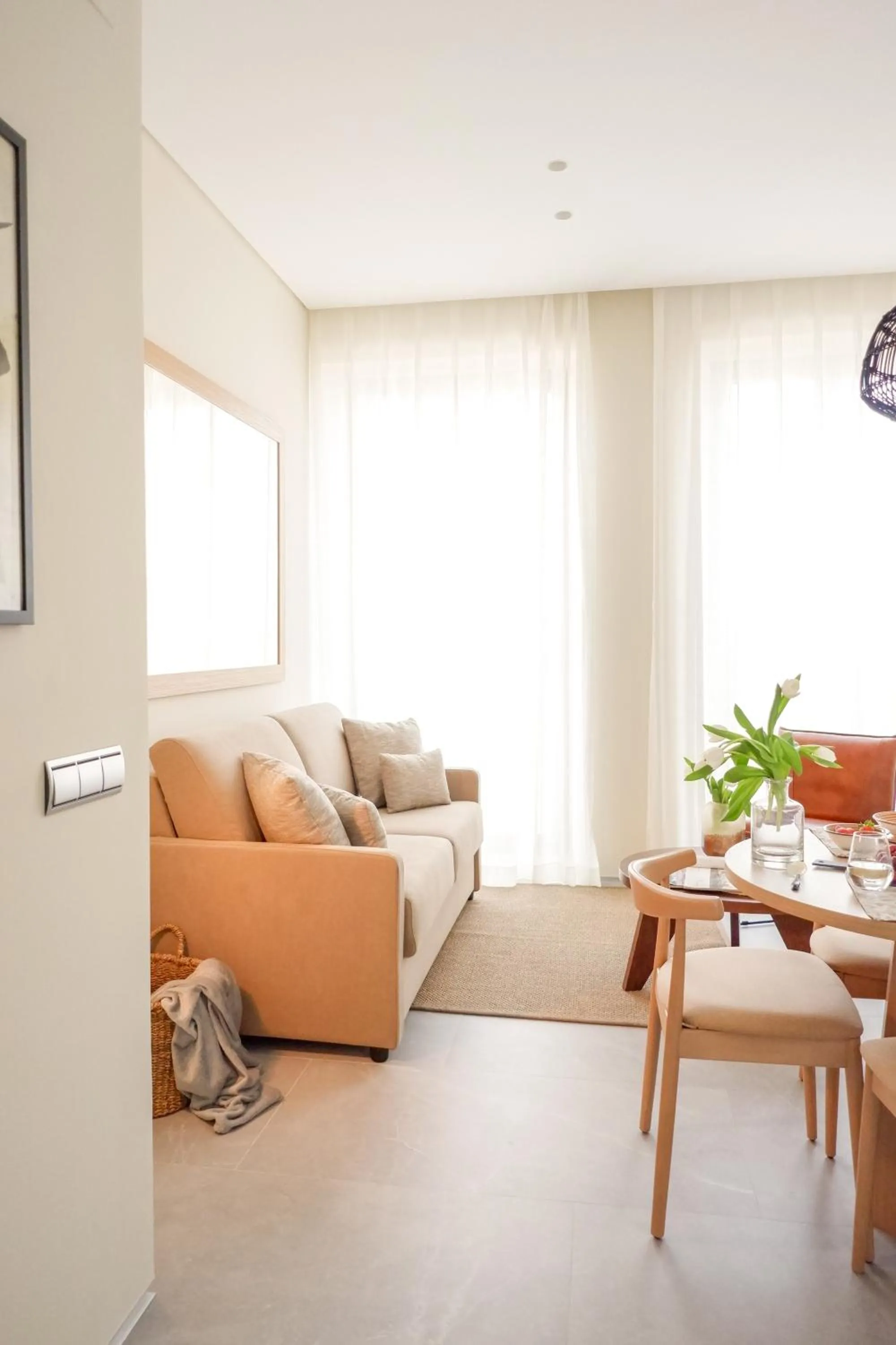 Living room in U-Sense Sevilla Catedral